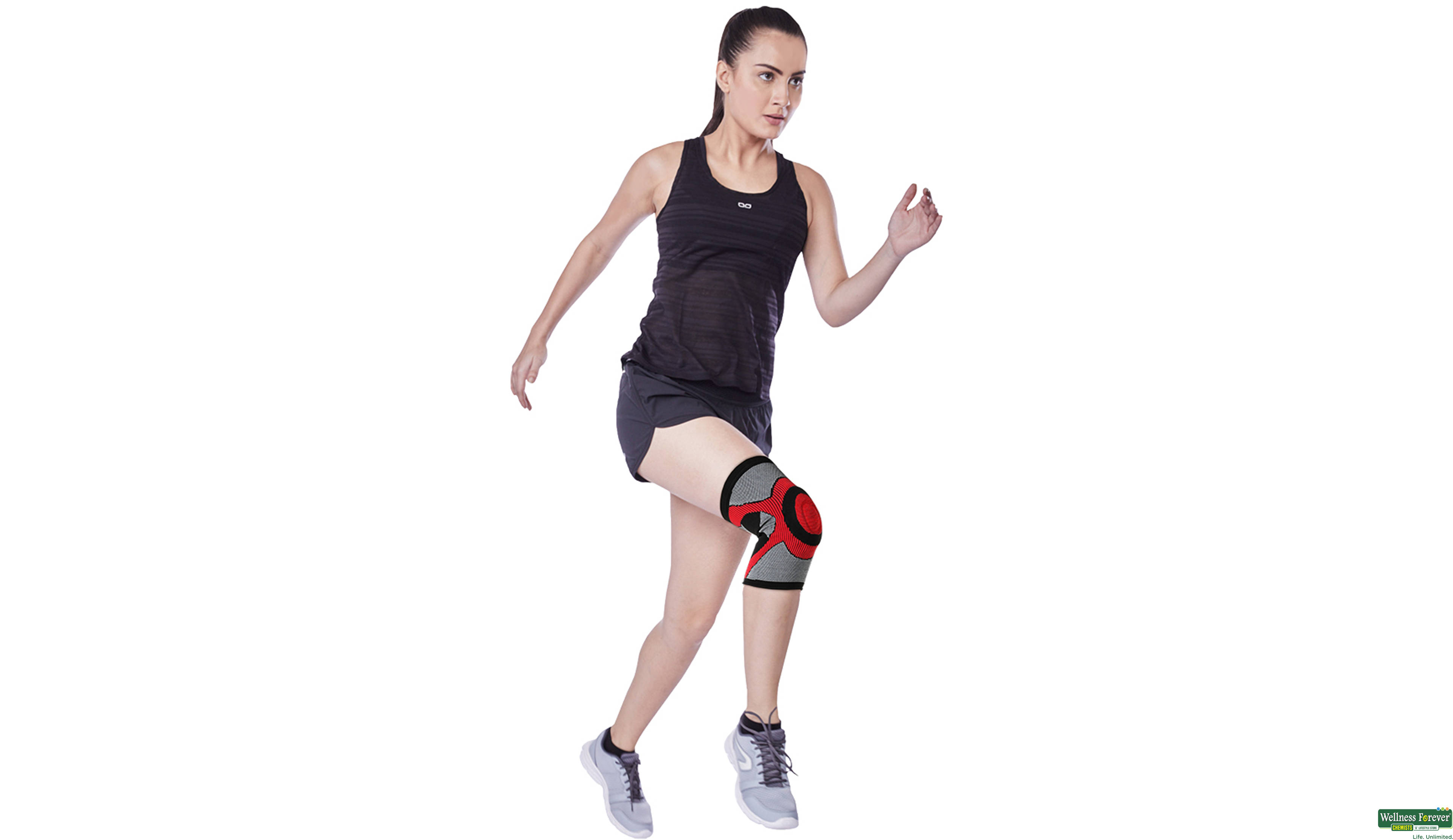 VISSCO KNEE CAP 3D M 1PC- 1, 1PC,   Useful for weak and unstable knee, minor sprains strains inflammation & arthritic conditions