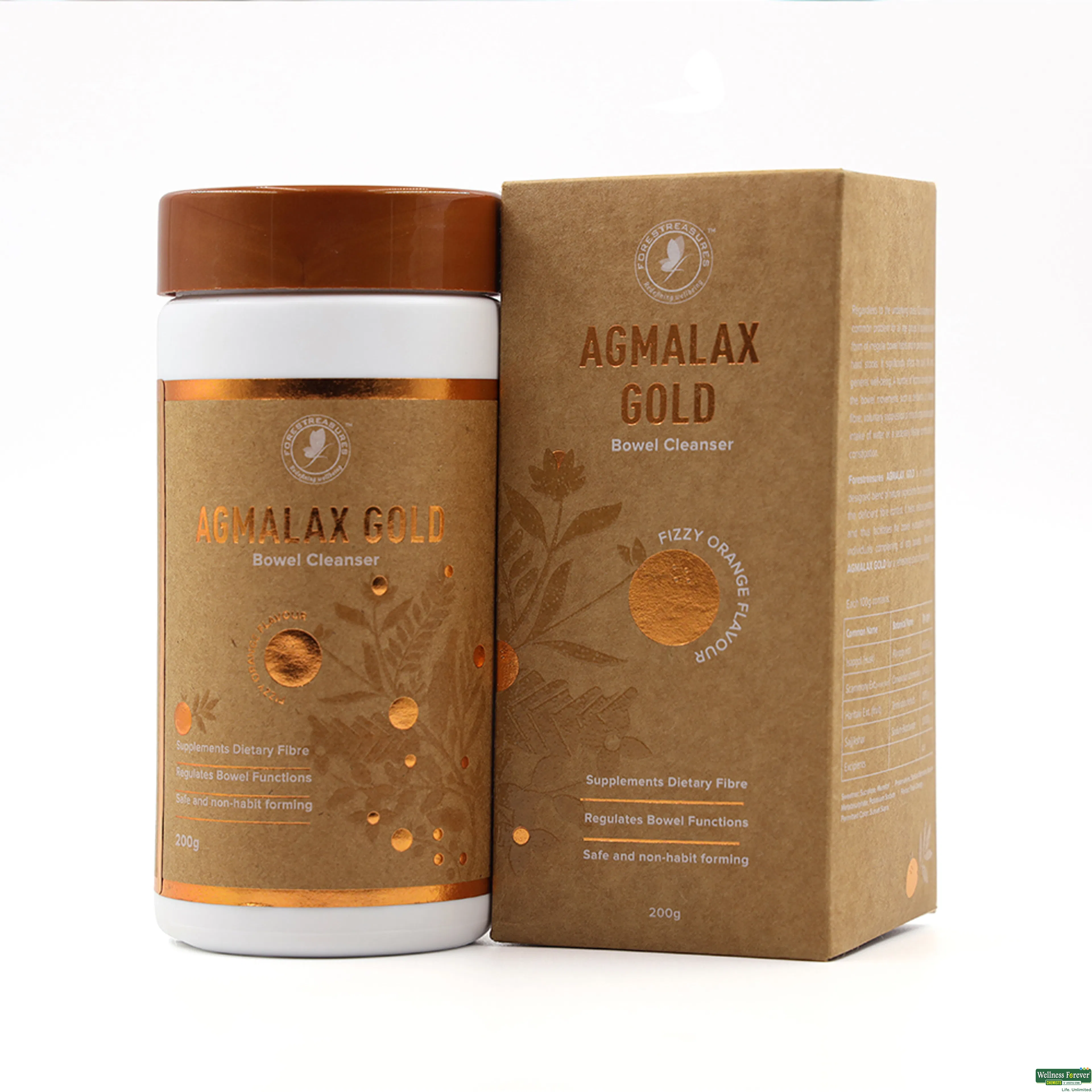 FORESTREASURES AGMALAX GOLD ORANGE 200GM-image