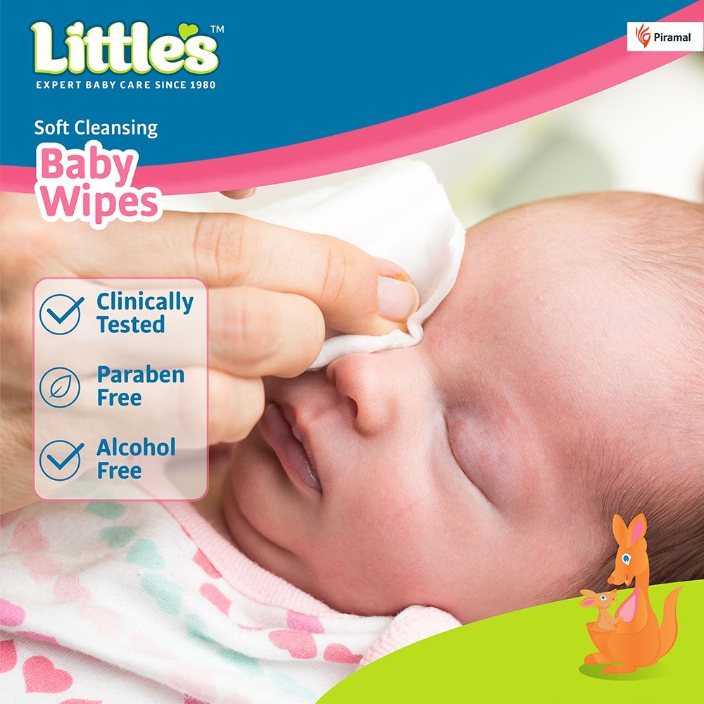 Little's soft hot sale cleansing baby wipes