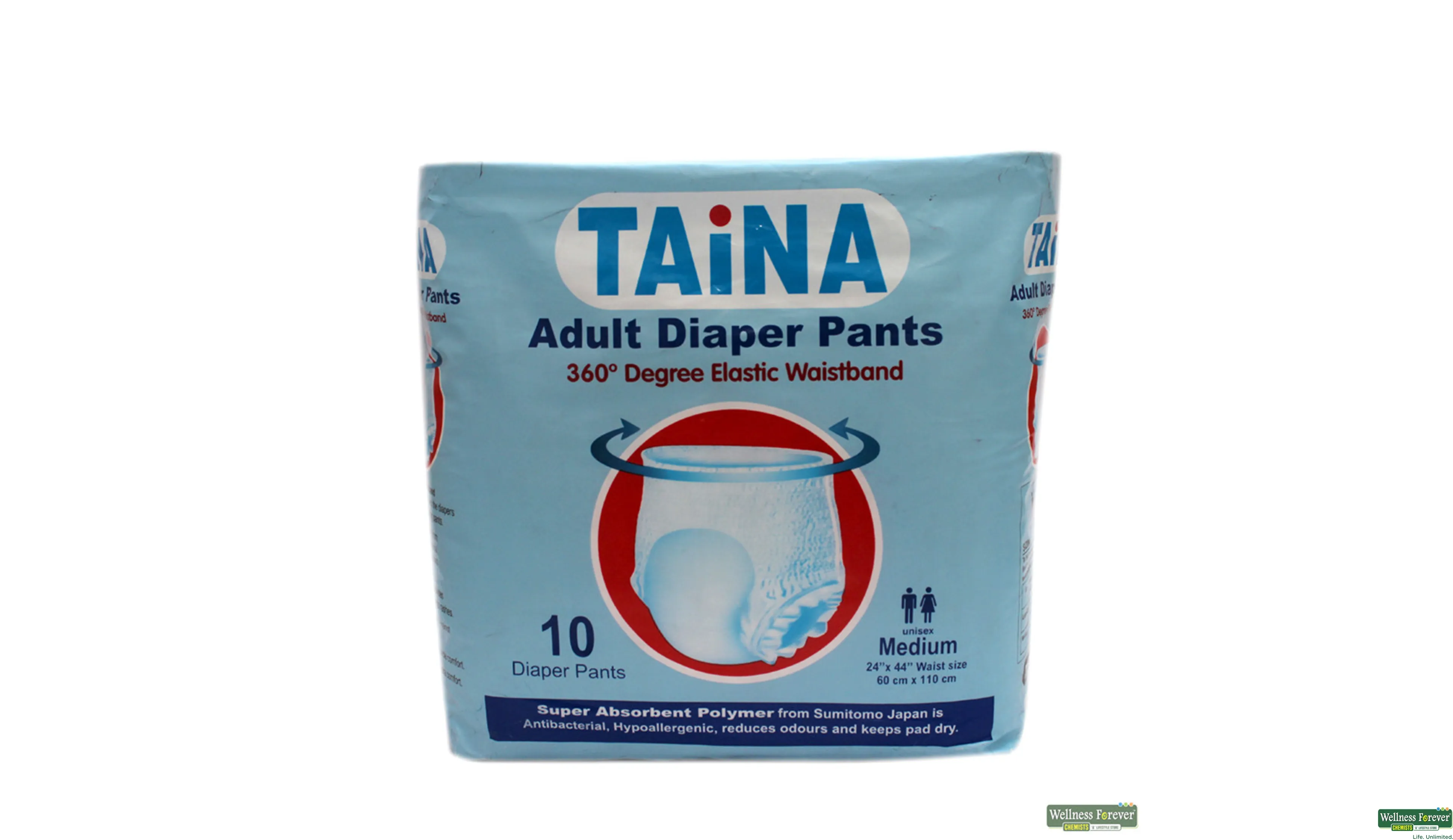 Buy Friends Classic Adult Diapers Pants Style - 10 Count (Medium