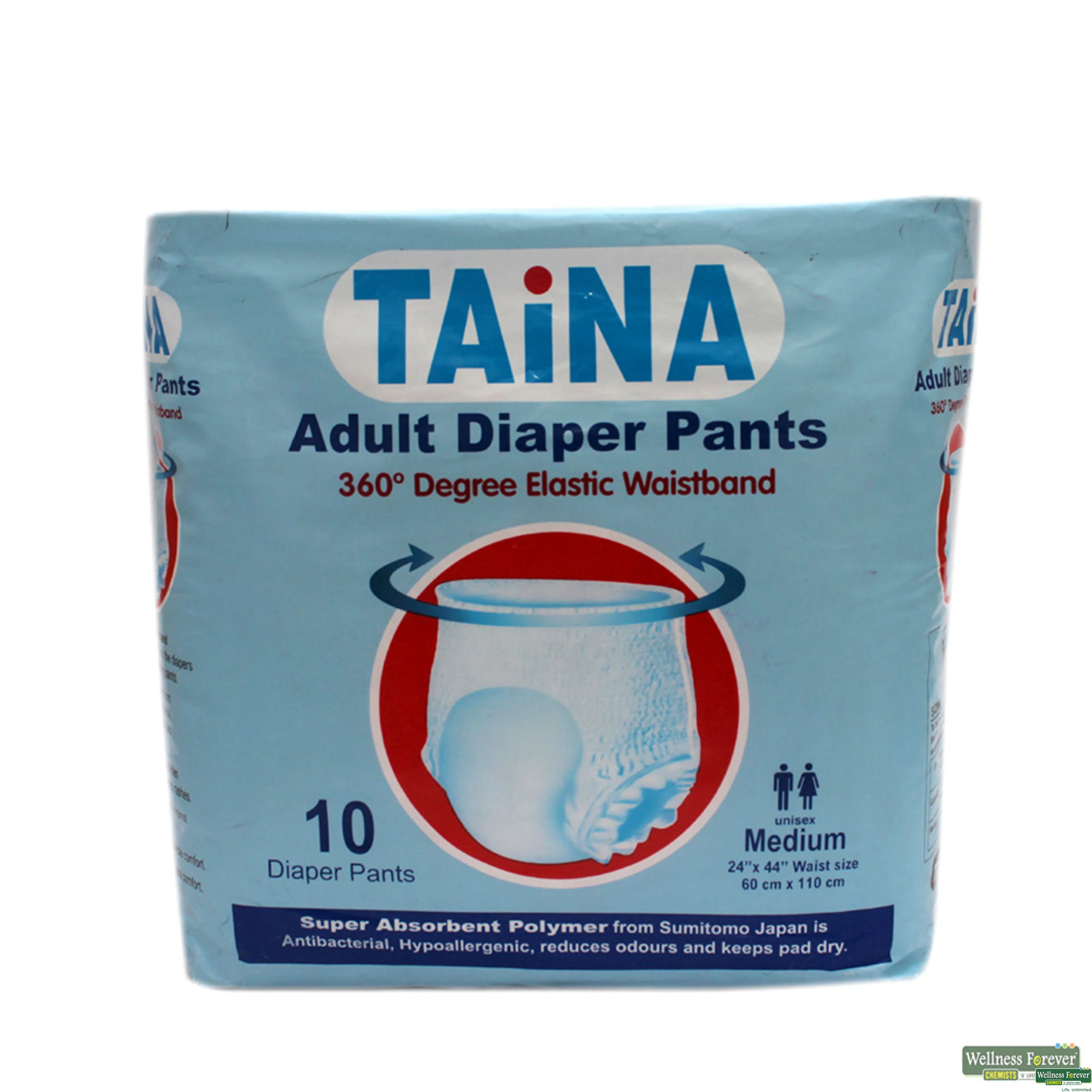 TAINA DIAP ADULT PANTS M 10PC-image