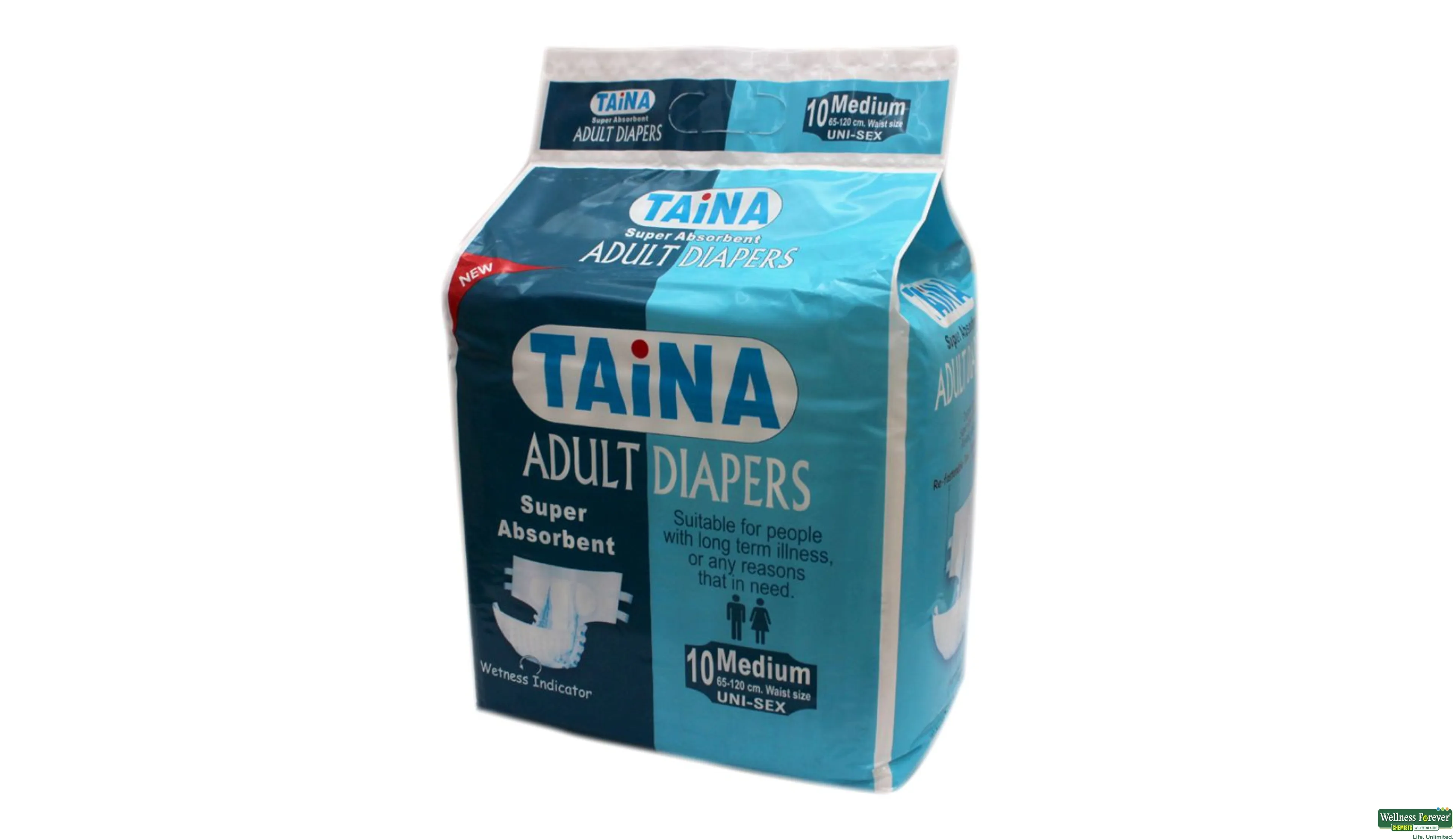 TAINA DIAP ADULT M 10PC- 2, 10PC, null