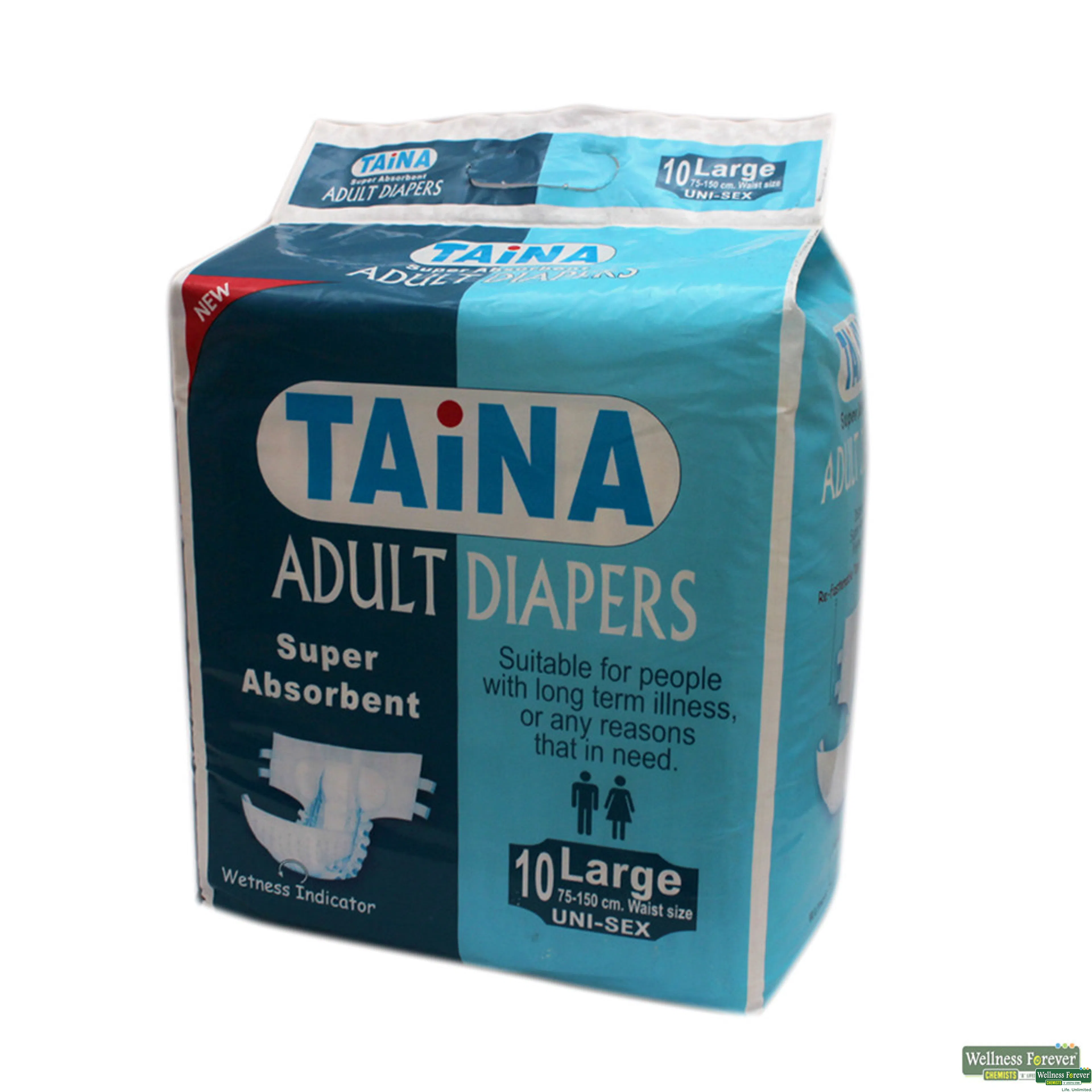 TAINA DIAP ADULT L-XL 10PC-image