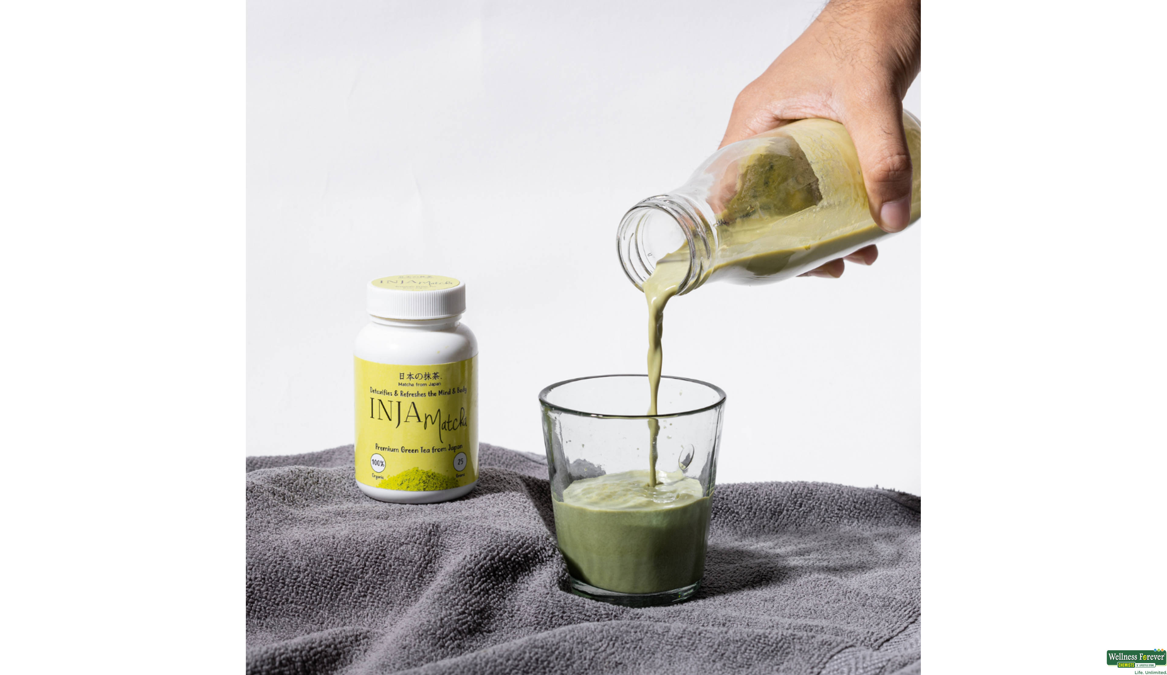INJA GR/TEA MATCHA 25GM- 4, 25GM, 