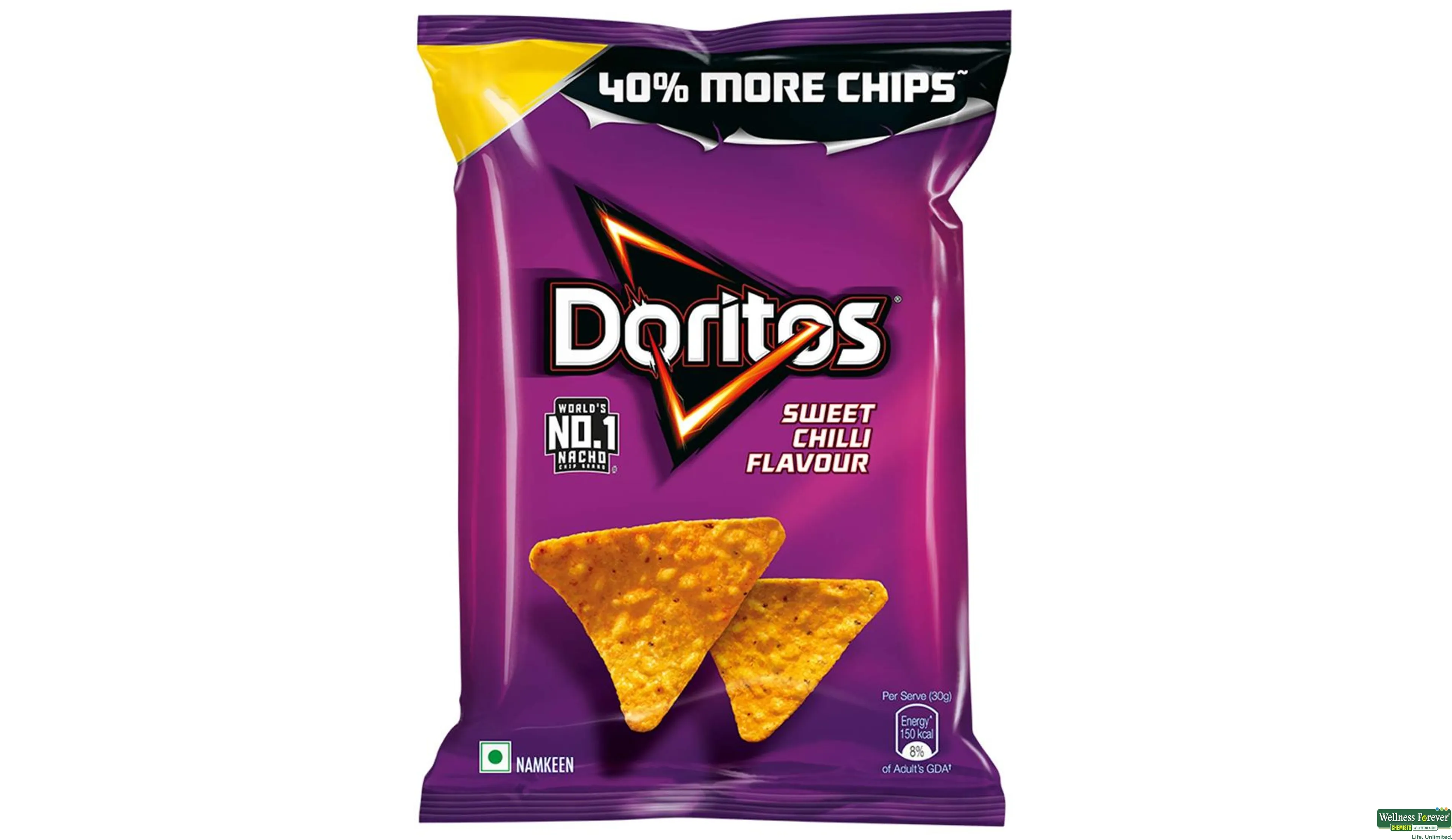 DORITOS CHIPS SWEET CHILLI 153GM- 1, 153GM, 