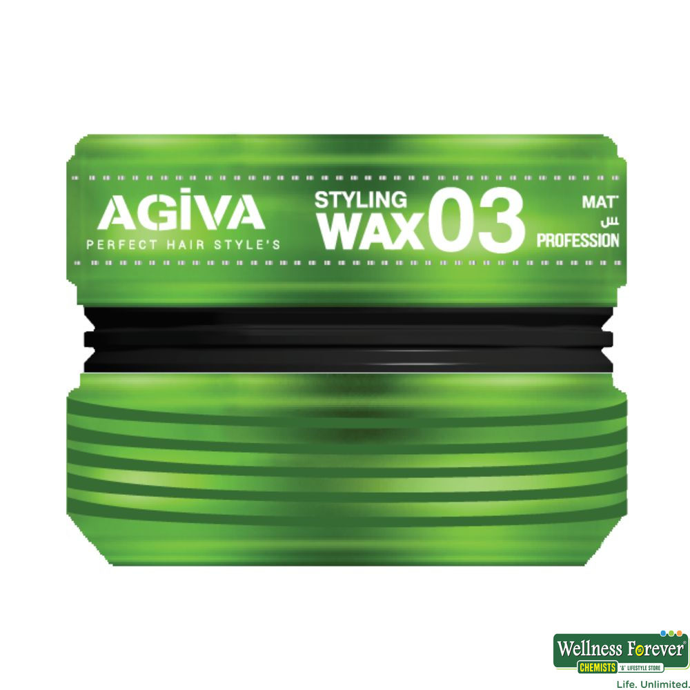 AGIVA WAX&WAX Professional MATTE LOOK, WET, STRONG, EXTRA Str. HAIR WAX  175ml