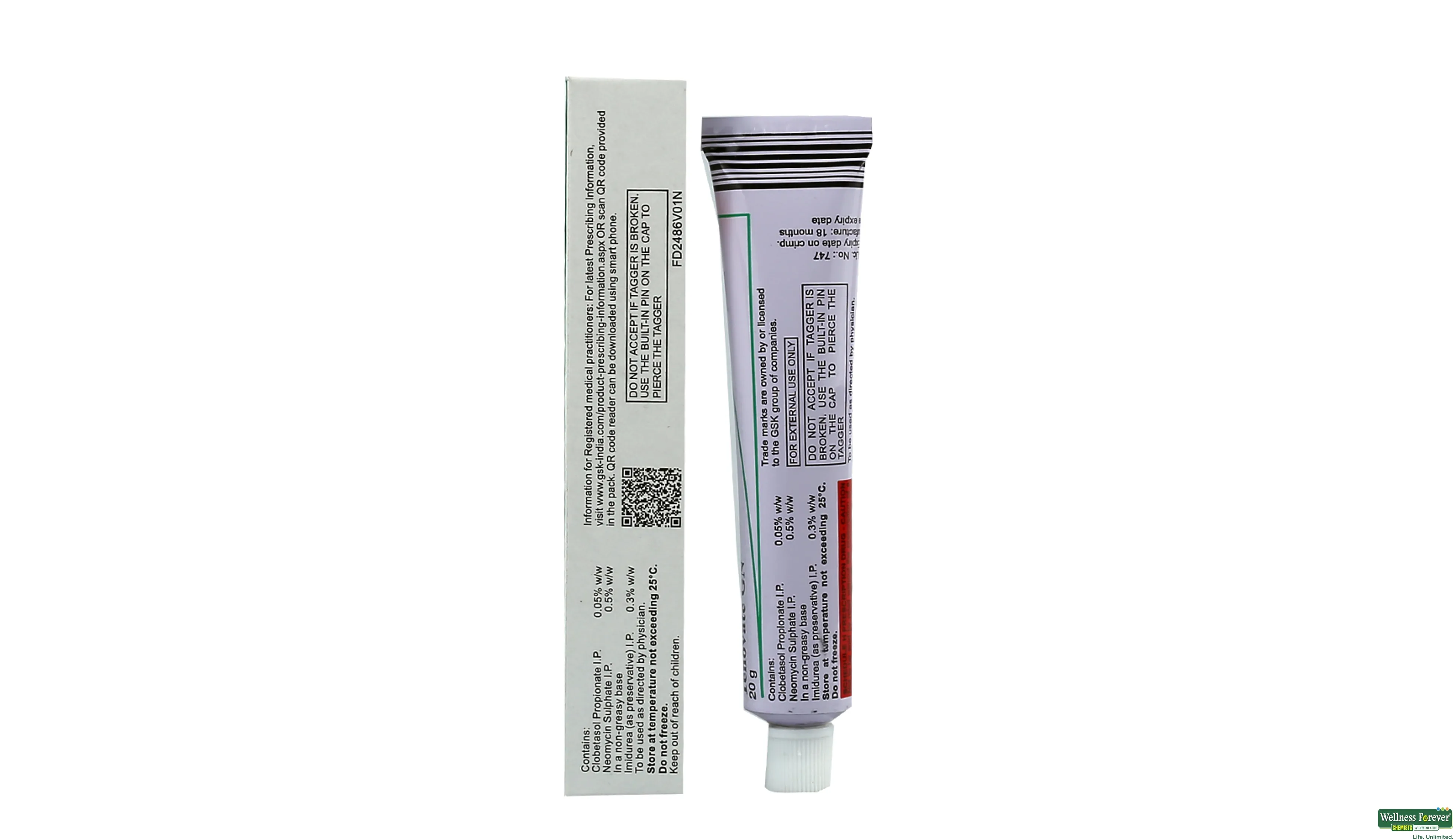 TENOVATE-GN CREAM 20GM- 2, 20GM, 