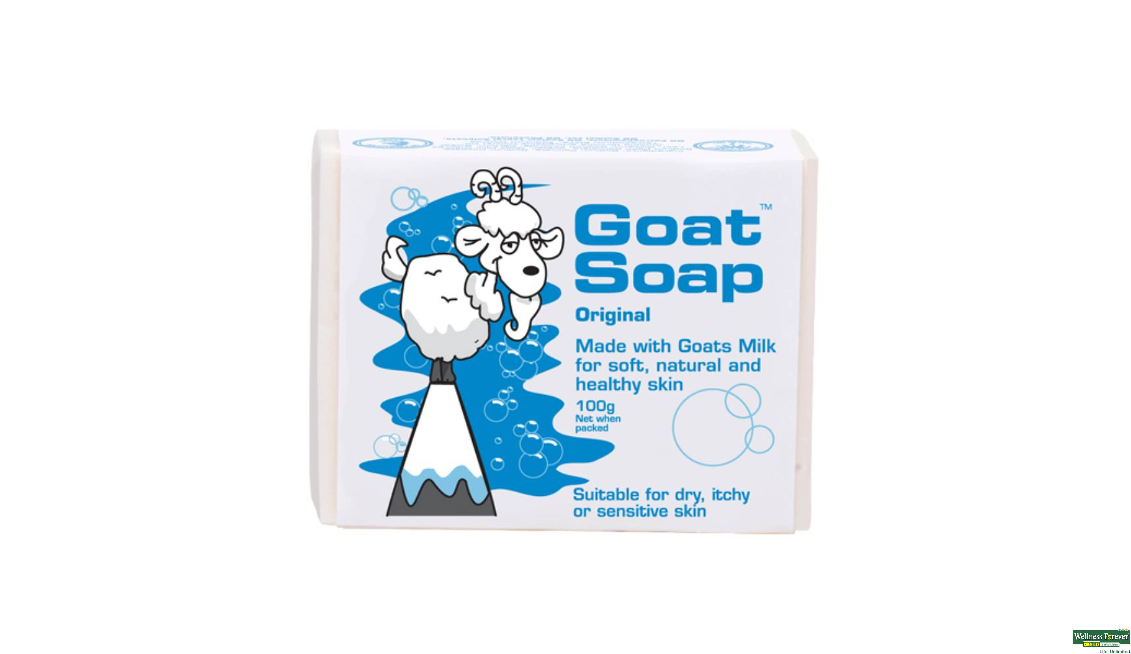 GOAT SOAP ORIGINAL 100GM- 1, 100GM, 