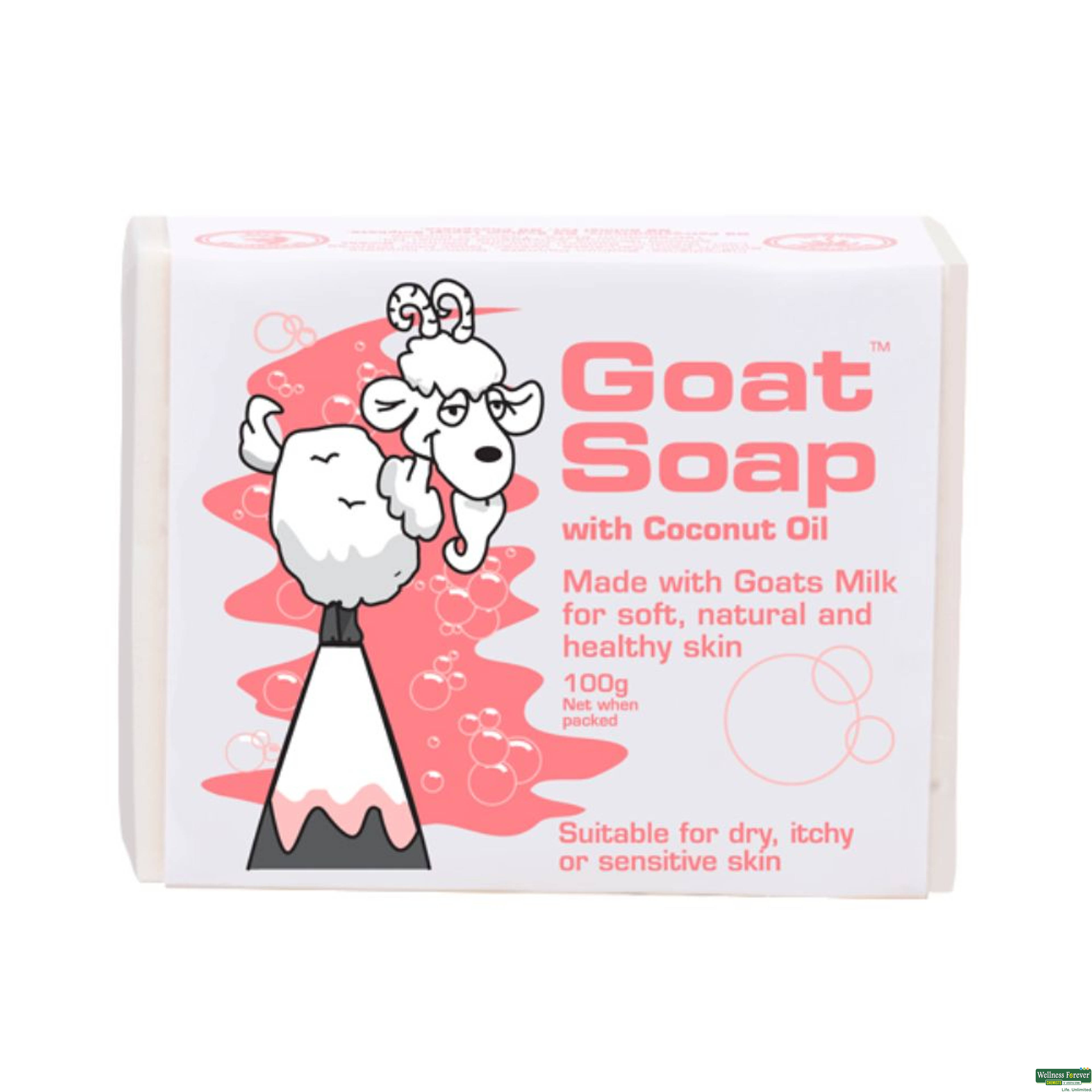 Goat Soap With Coconut Oil, 100 g-image