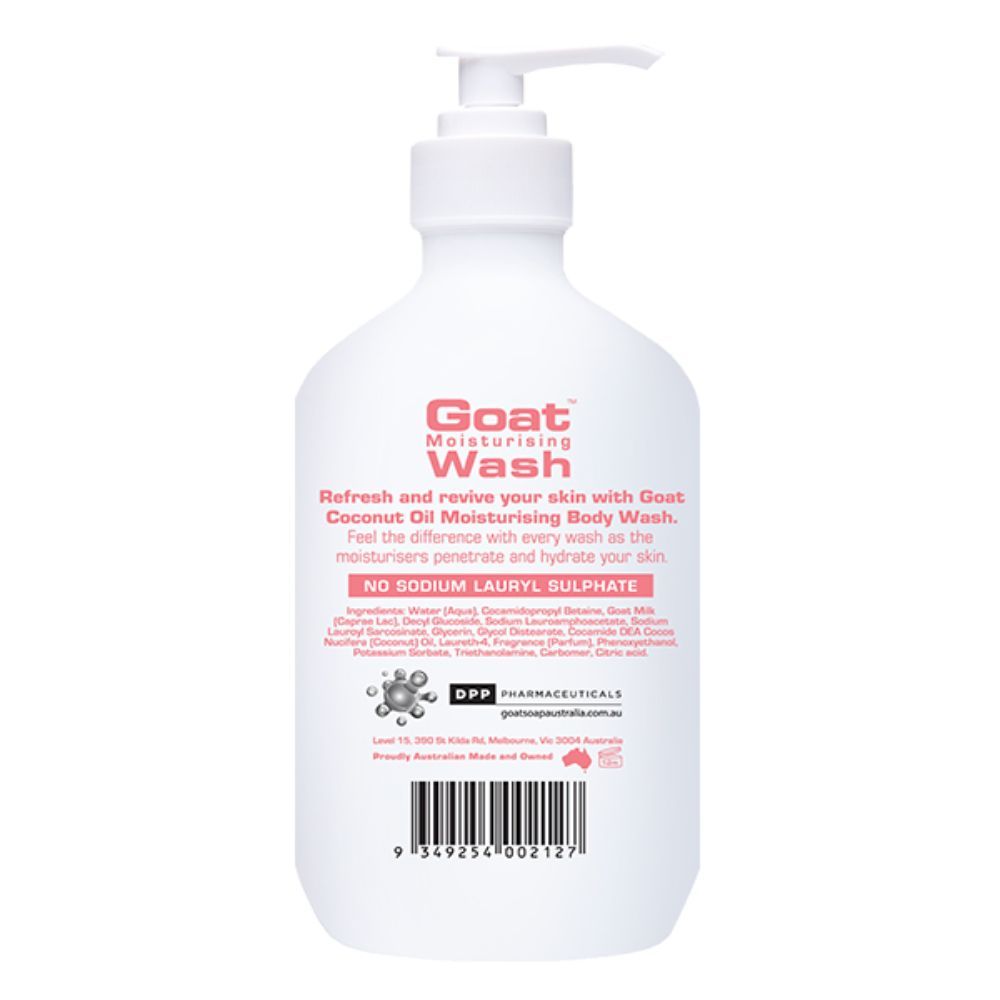 Buy Goat Moisturising Wash With Coconut Oil, 500 ml Online at Best Prices