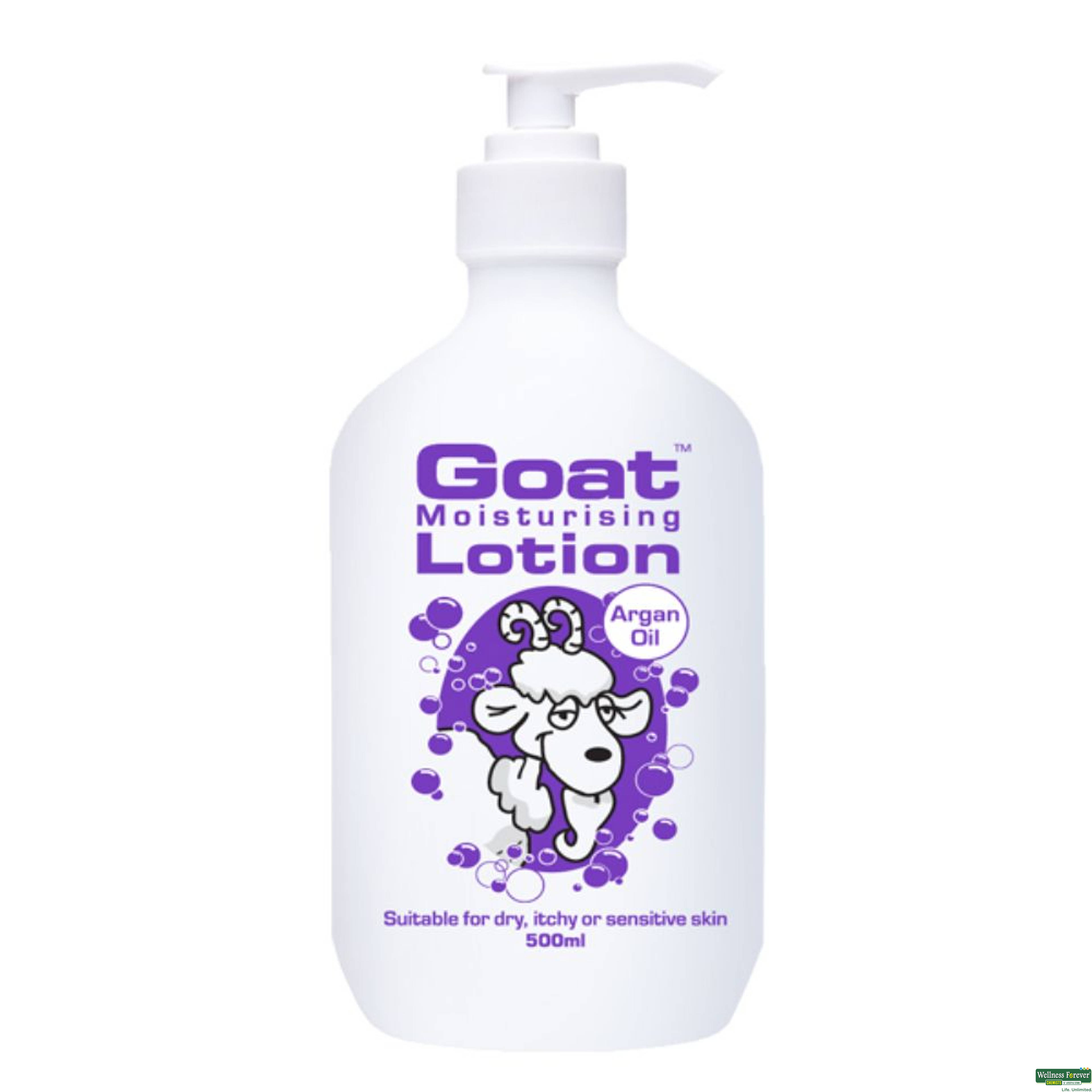 Goat Moisturising Lotion With Argan Oil, 500 ml-image