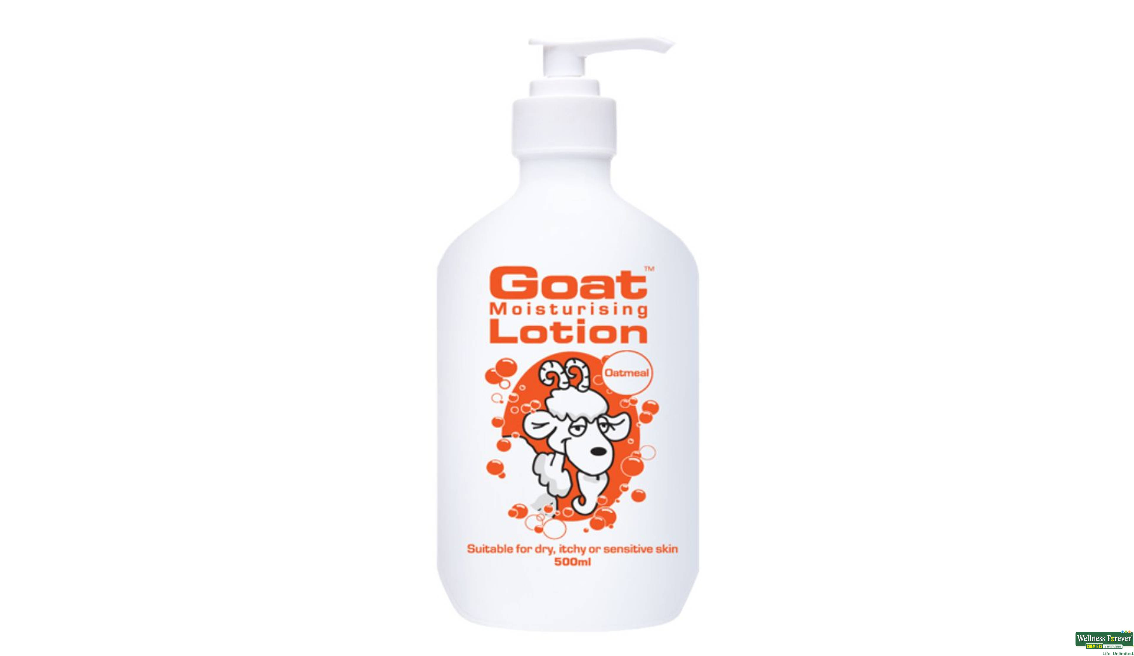 GOAT B/LTN OATMEAL 500ML- 1, 500ML, 