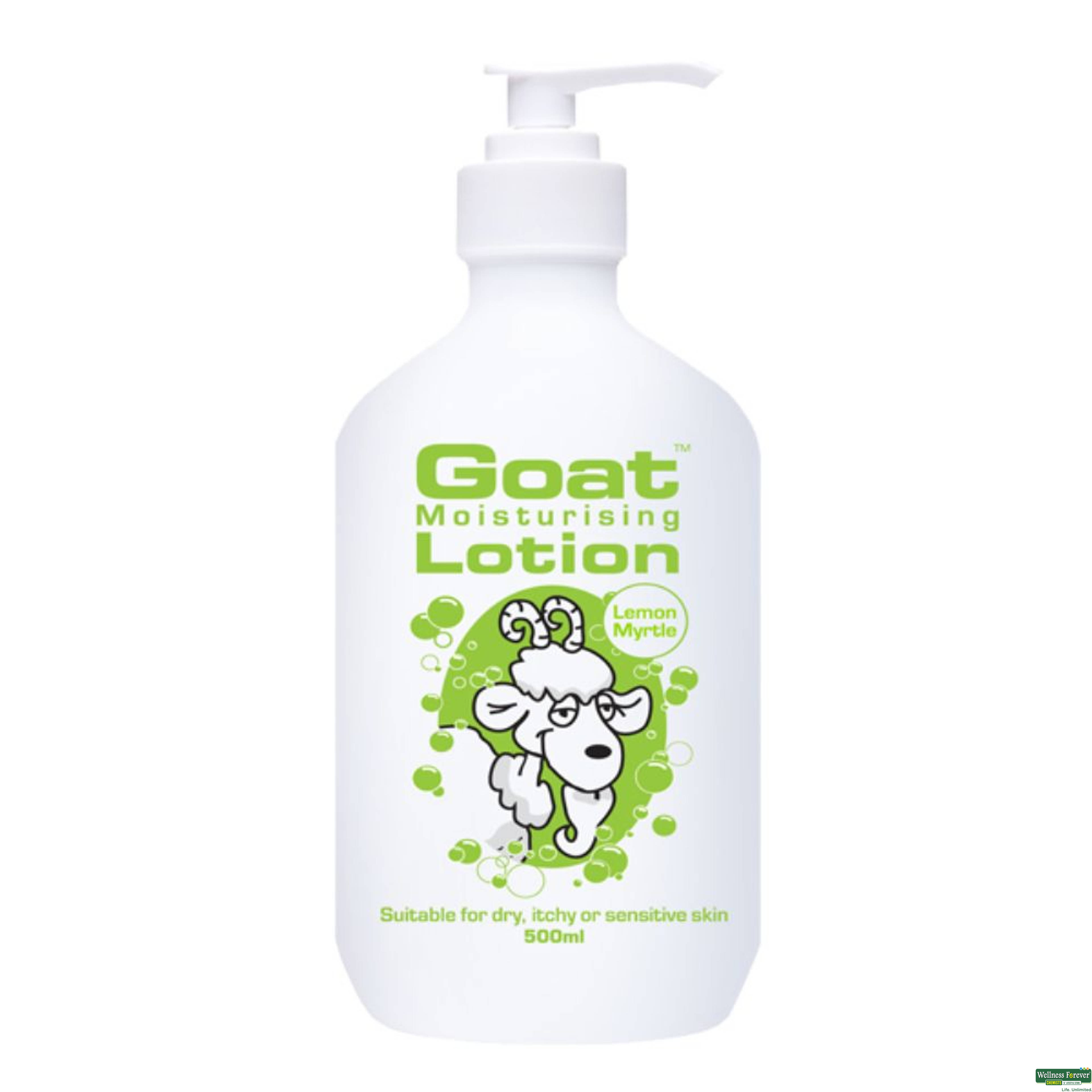 Goat Moisturising Lotion With Lemon Myrtle, 500 ml-image