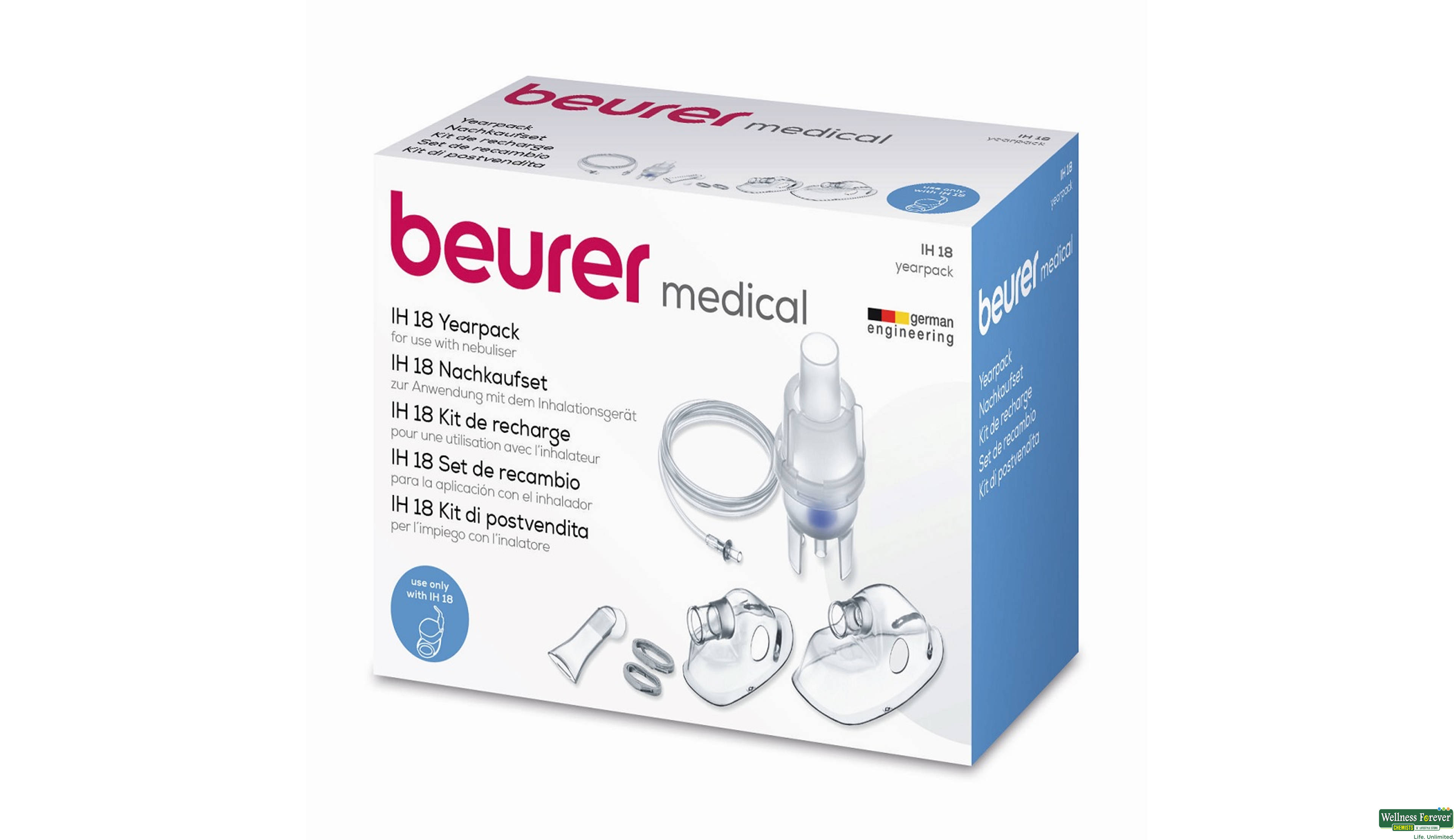 BEURER NEBULIZER MACHINE IH18- 4, 1PC, 