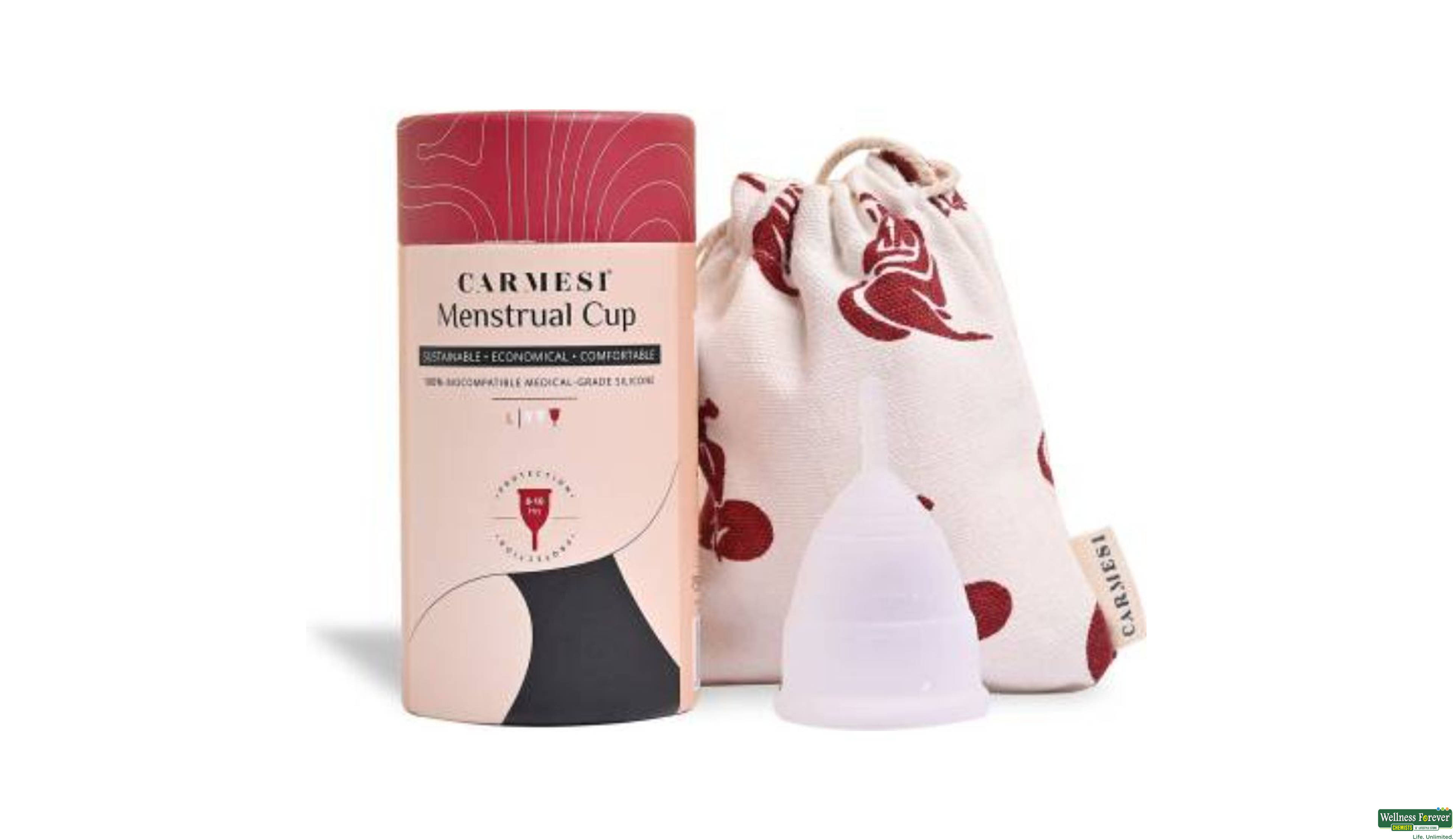 CARMESI MENSTRUAL CUP L 1PC- 1, 1PC, 