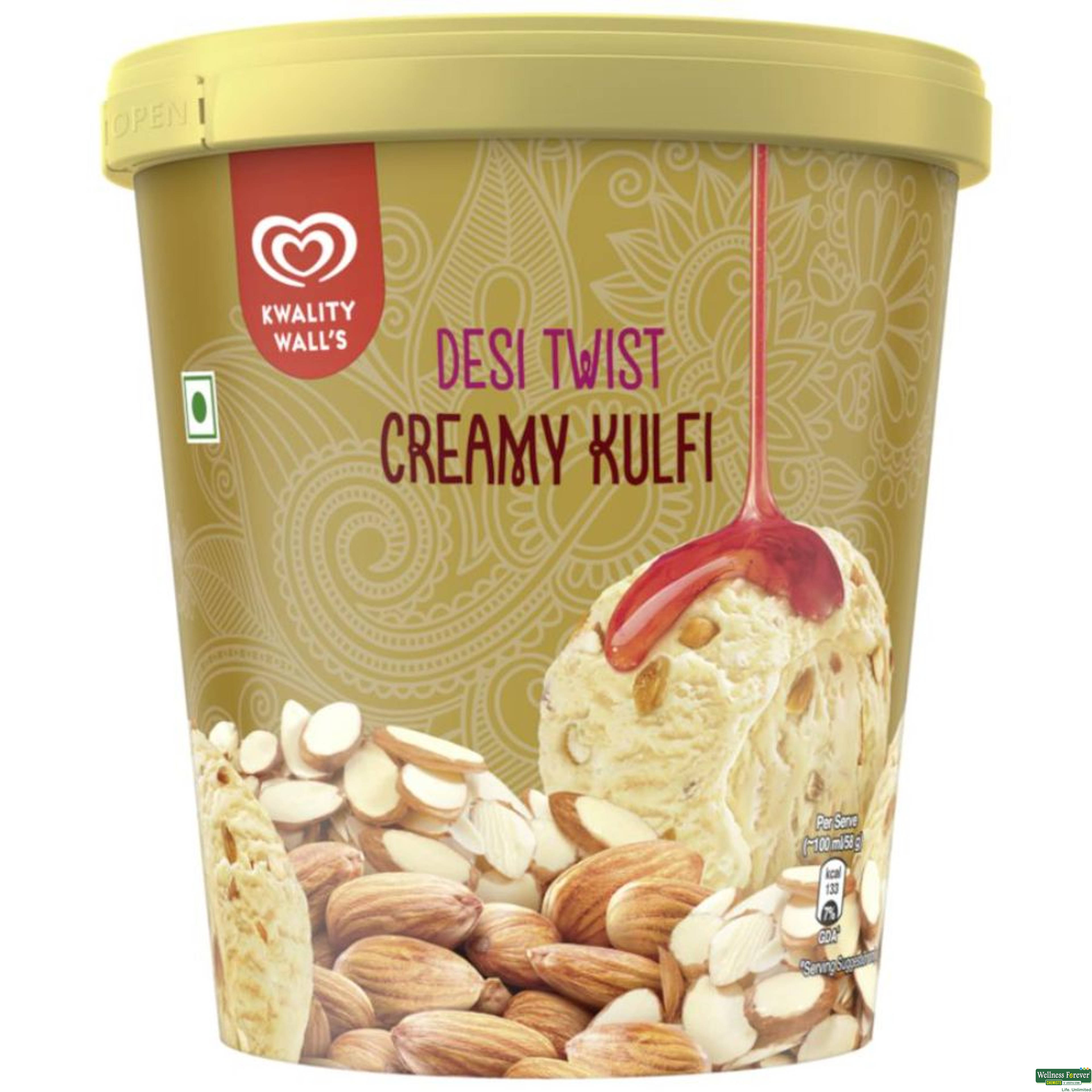 Kwality Wall's Party Pack, Kulfi Tub, 700 ml-image