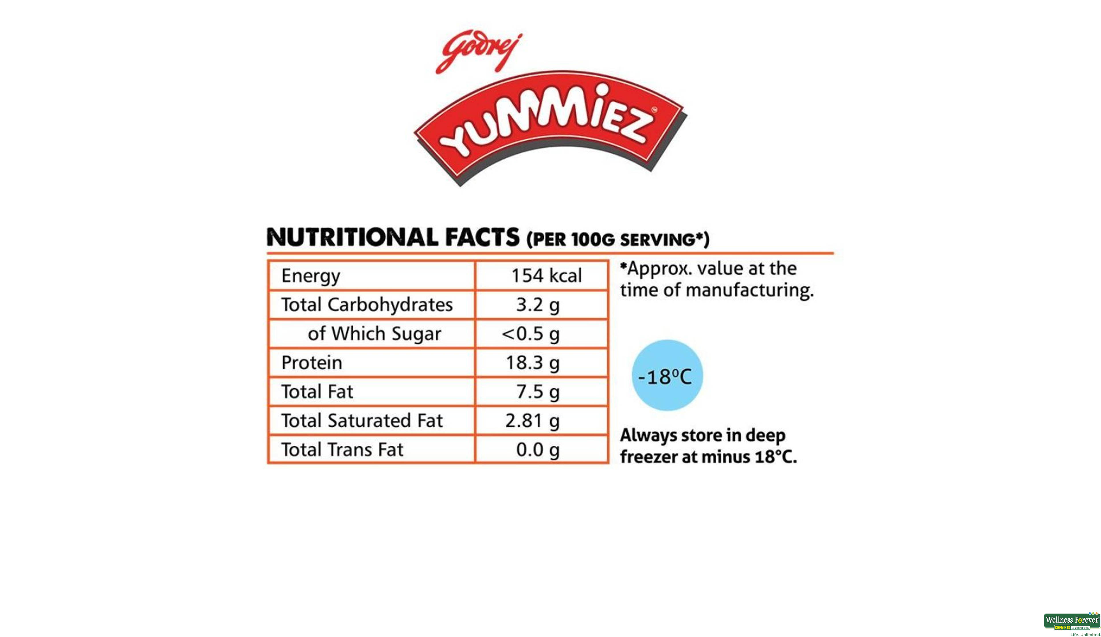 YUMMIEZ CHI AMRITSARI TIKKA 290GM- 4, 290GM, null