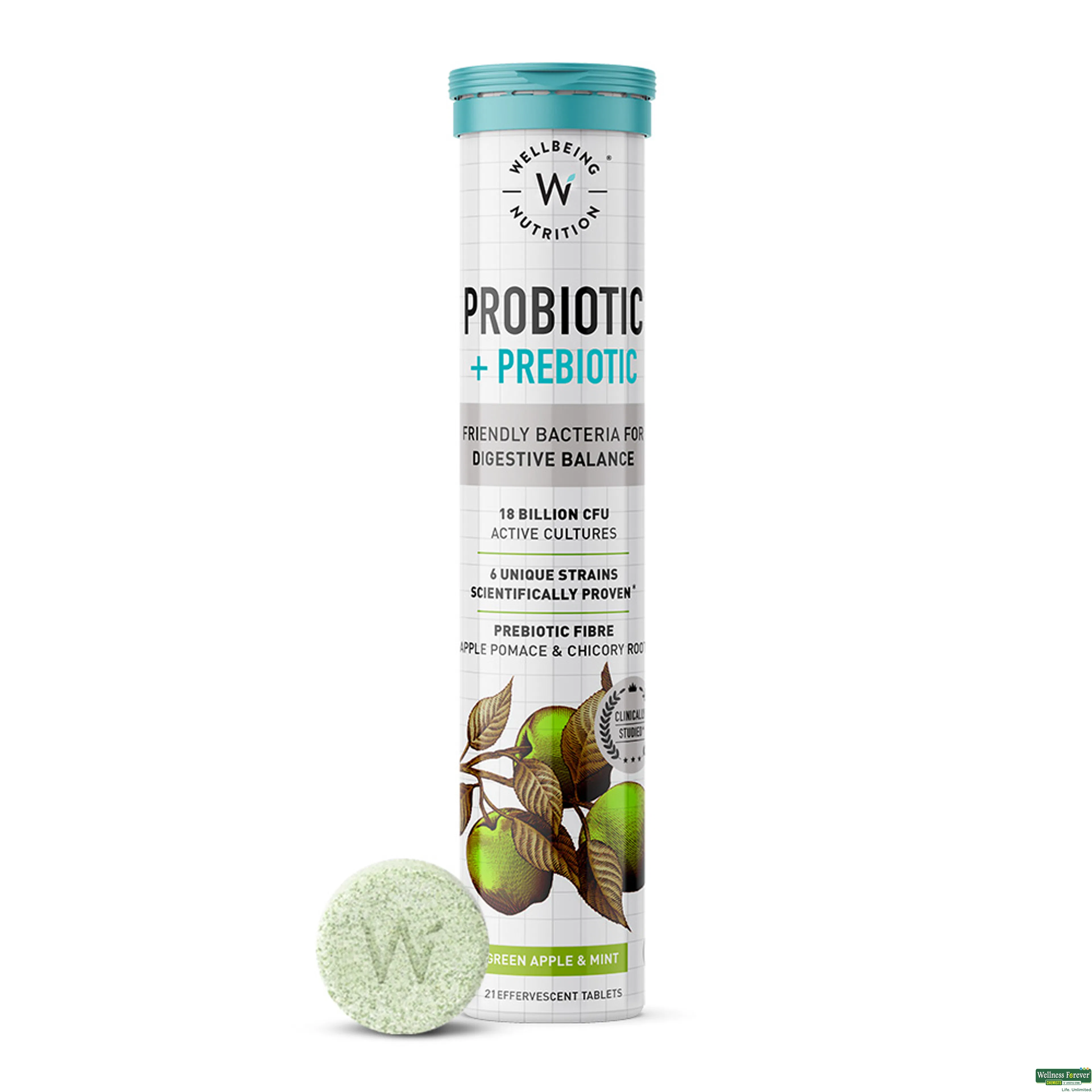 WELLBEING PROBIOTIC+PREBIOTIC 21TAB-image