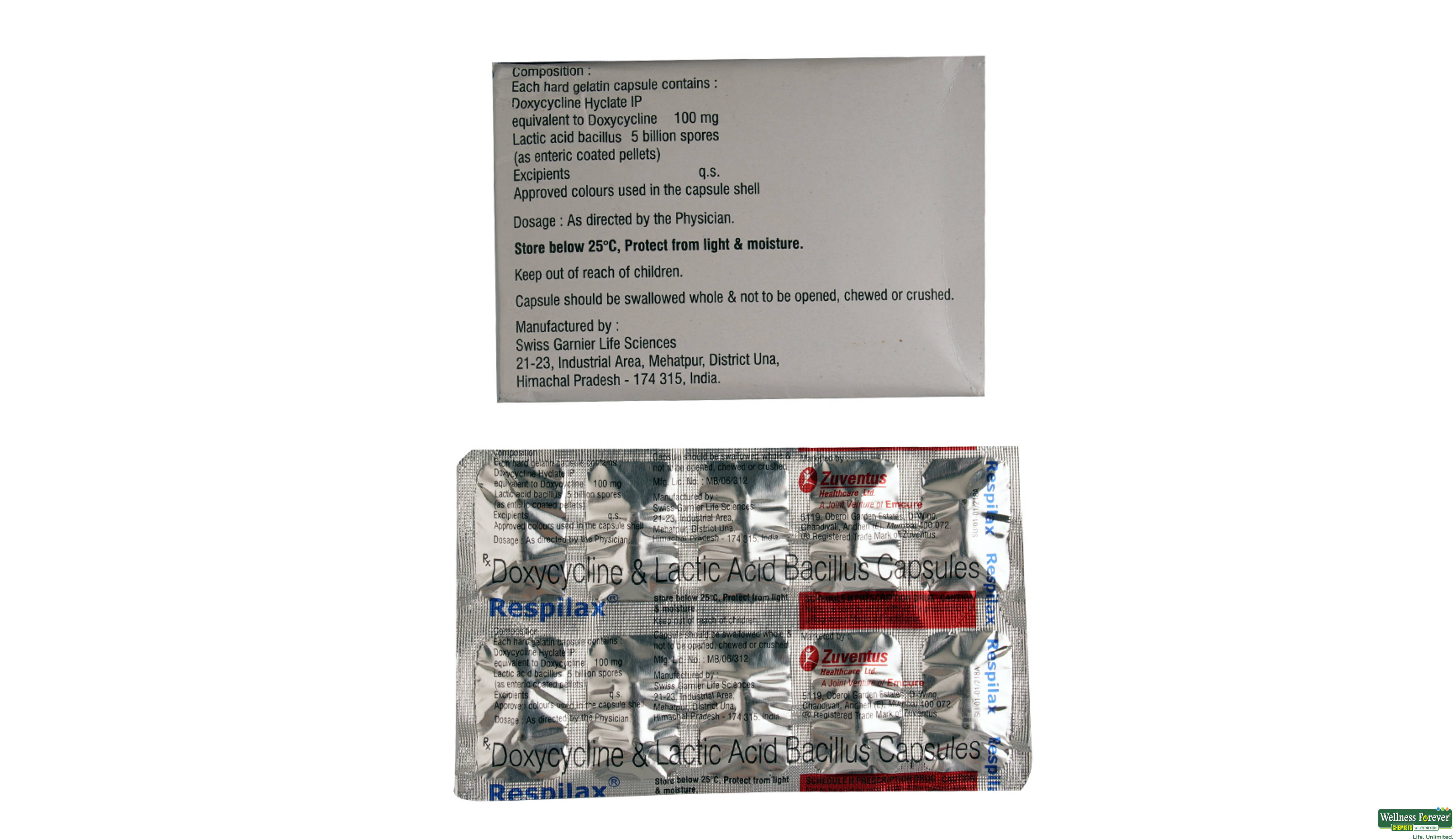 RESPILAX 10CAP- 2, 10CAP, 