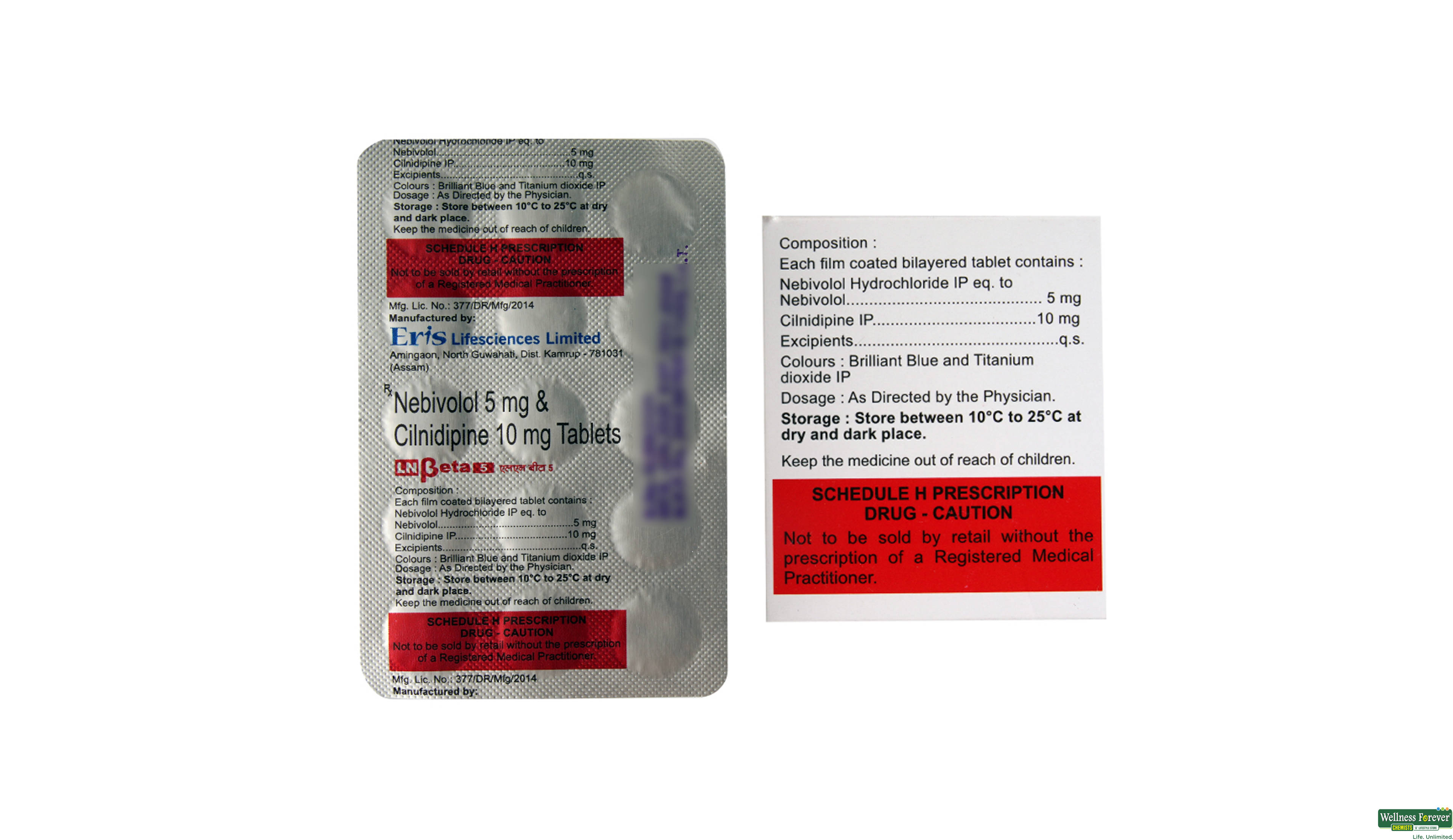 LNBETA 5MG 15TAB- 2, 15TAB, 
