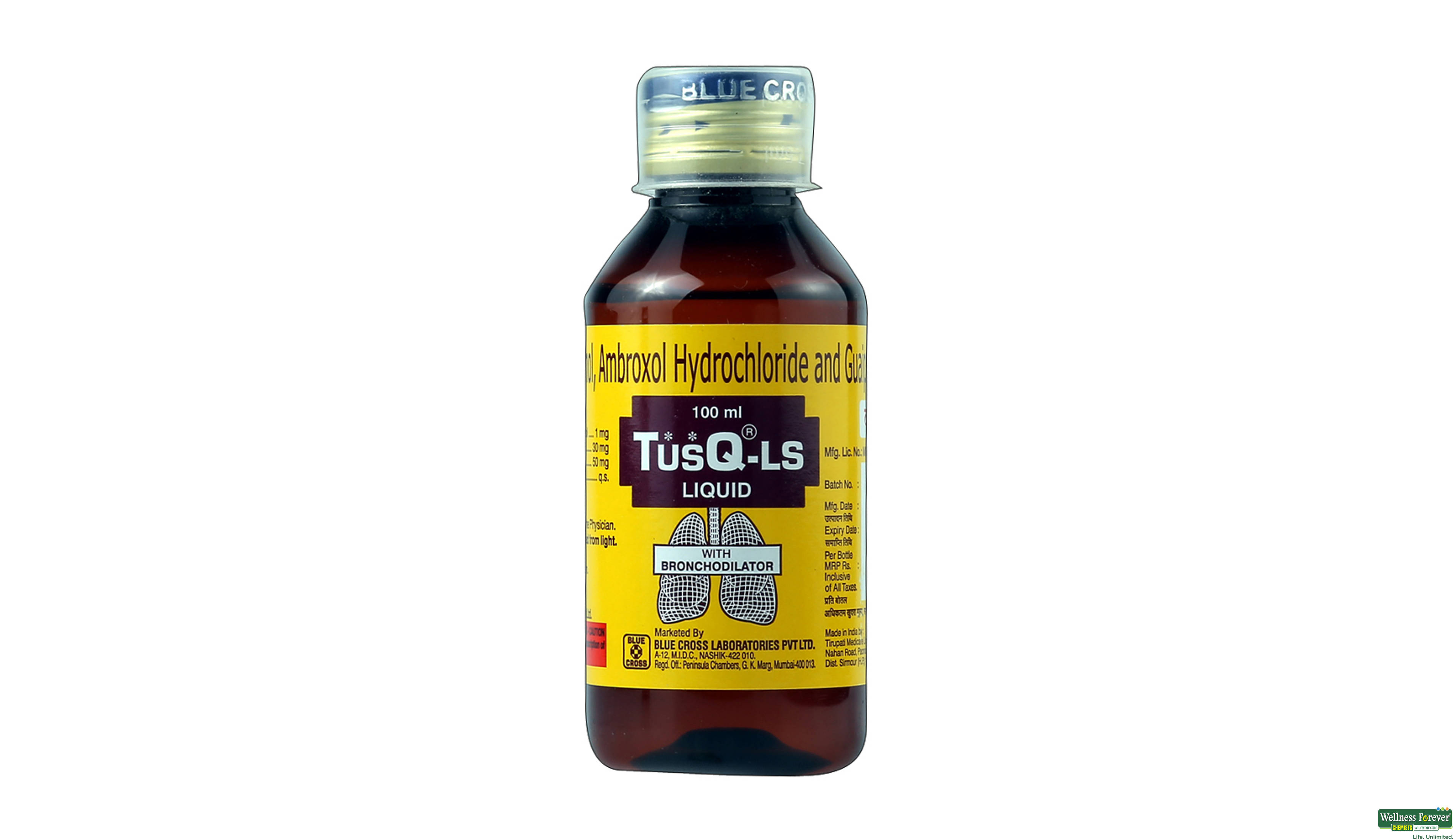 TUSQ-LS LIQ S/F 100ML- 1, 100ML, 