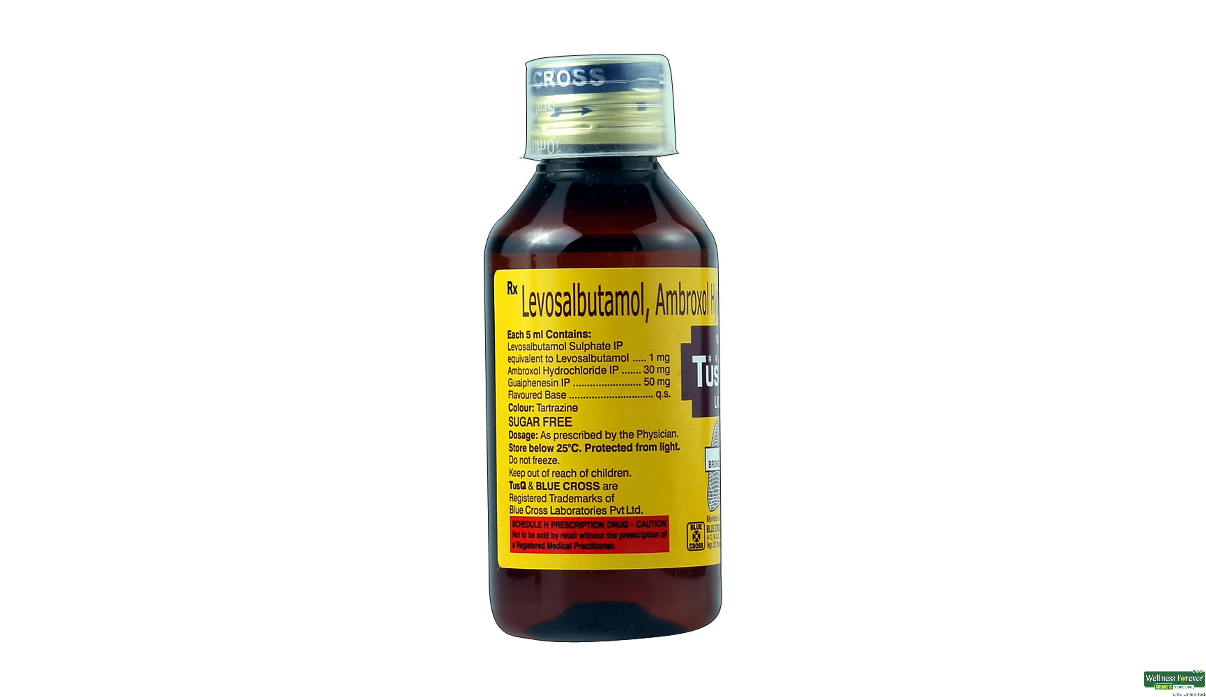 TUSQ-LS LIQ S/F 100ML- 2, 100ML, 