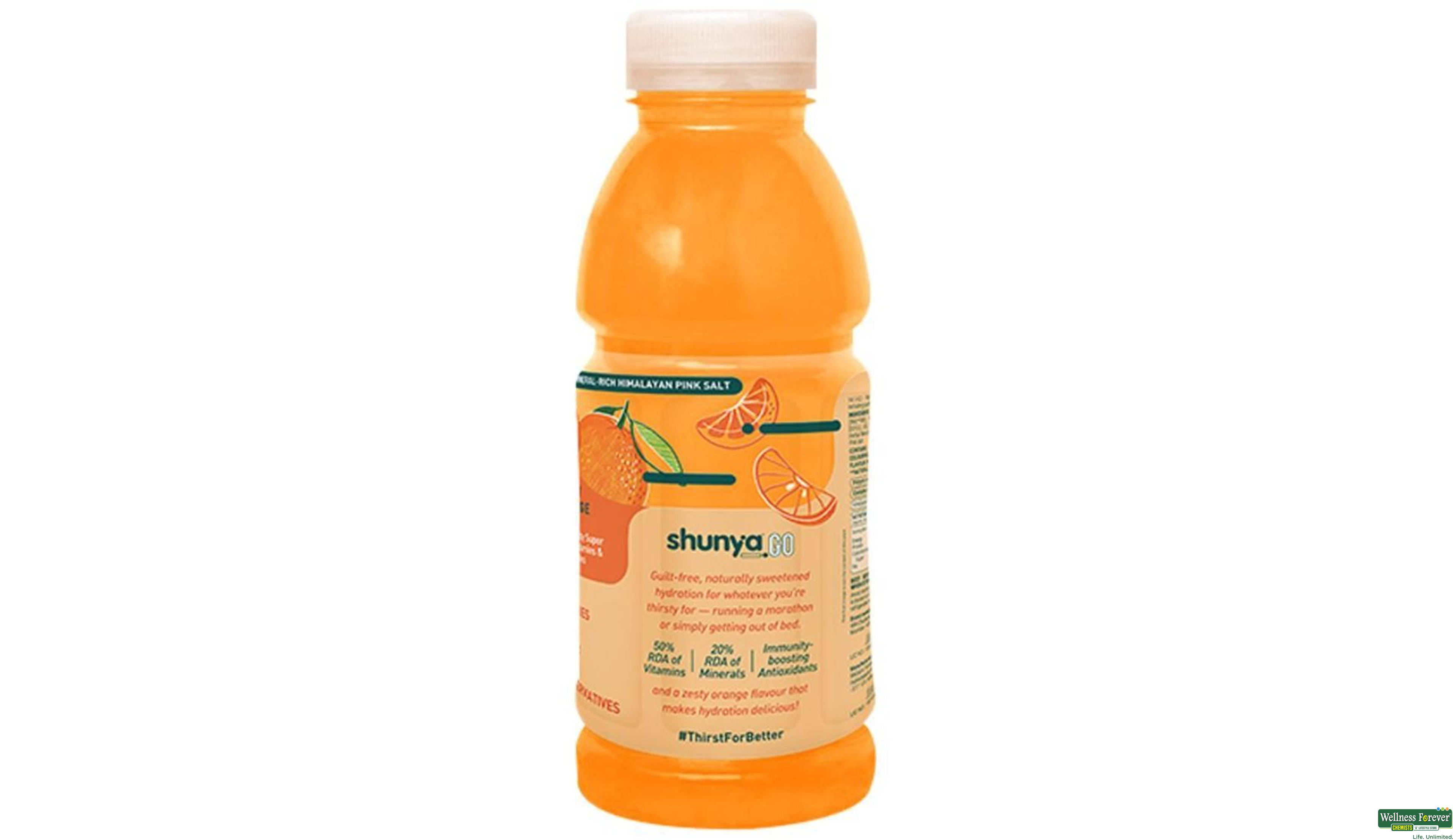 SHUNYA GO ZESTY ORANGE 300ML- 2, 300ML, null