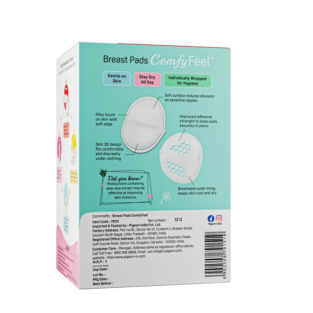 BREAST PADS ComfyFEEL 36 PCS - Pigeon