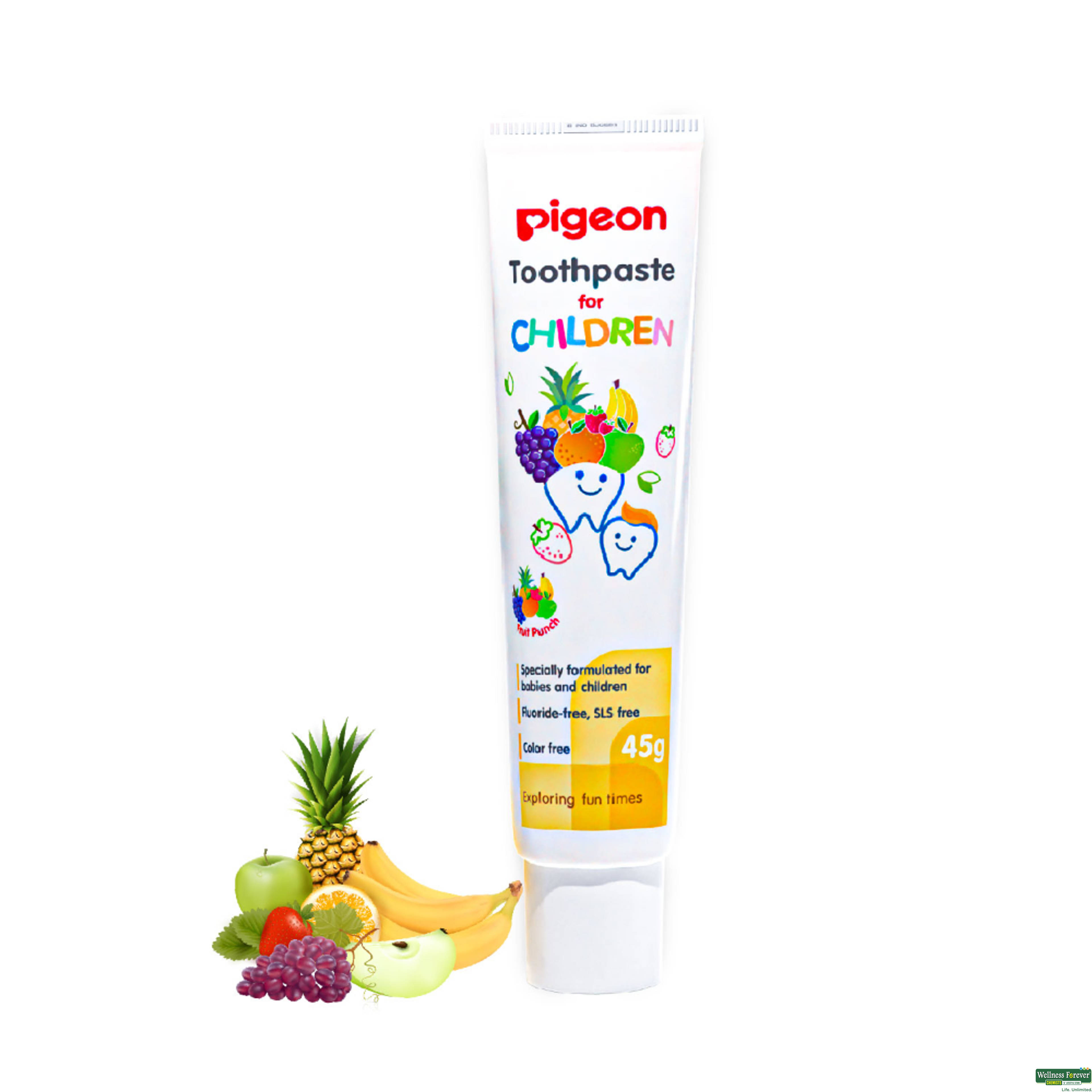 PIGEON KIDS T/PASTE FRUIT PUNCH 45GM-image