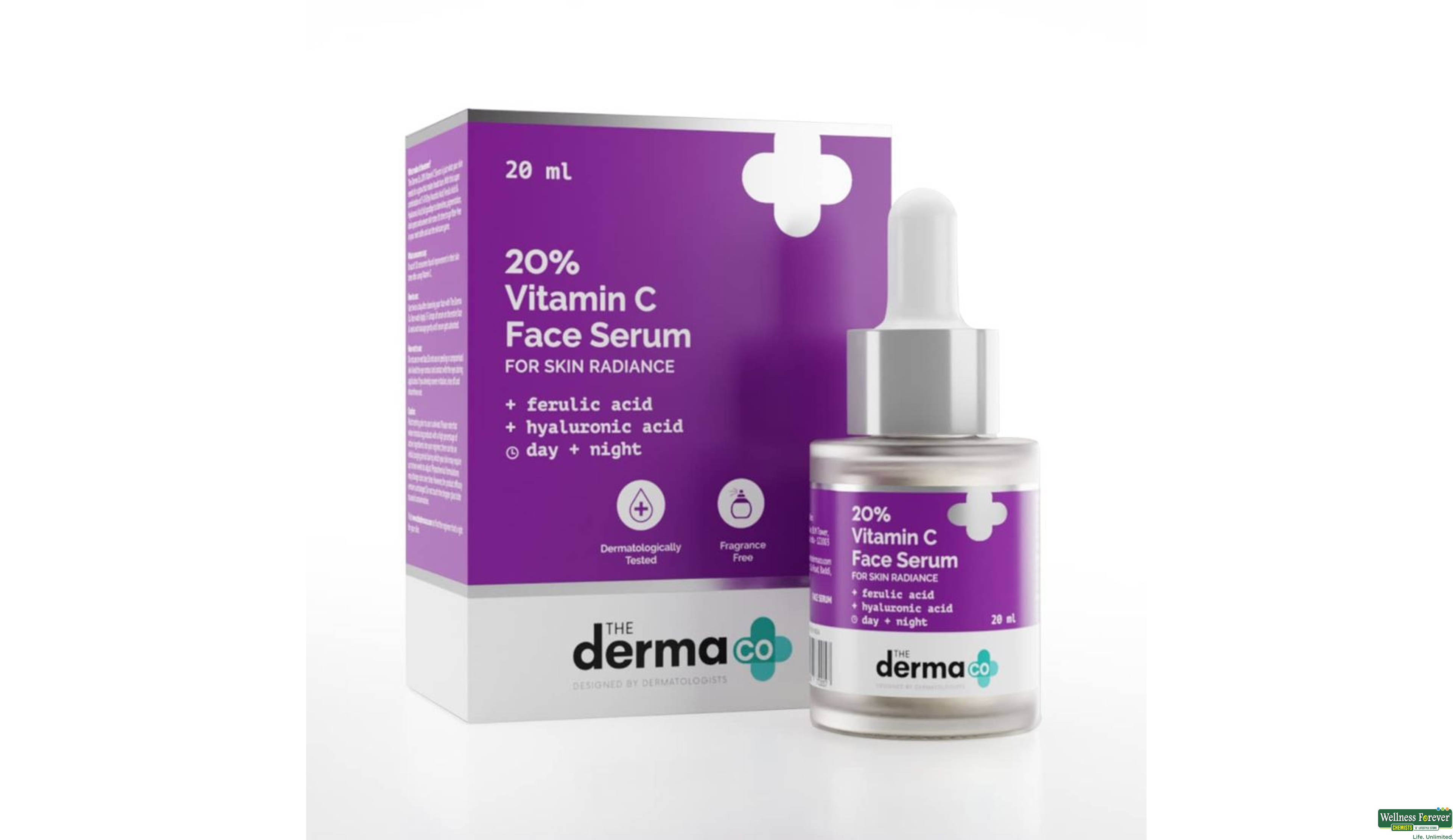DERMA CO F/SERUM 20% VIT C 20ML- 1, 20ML, 