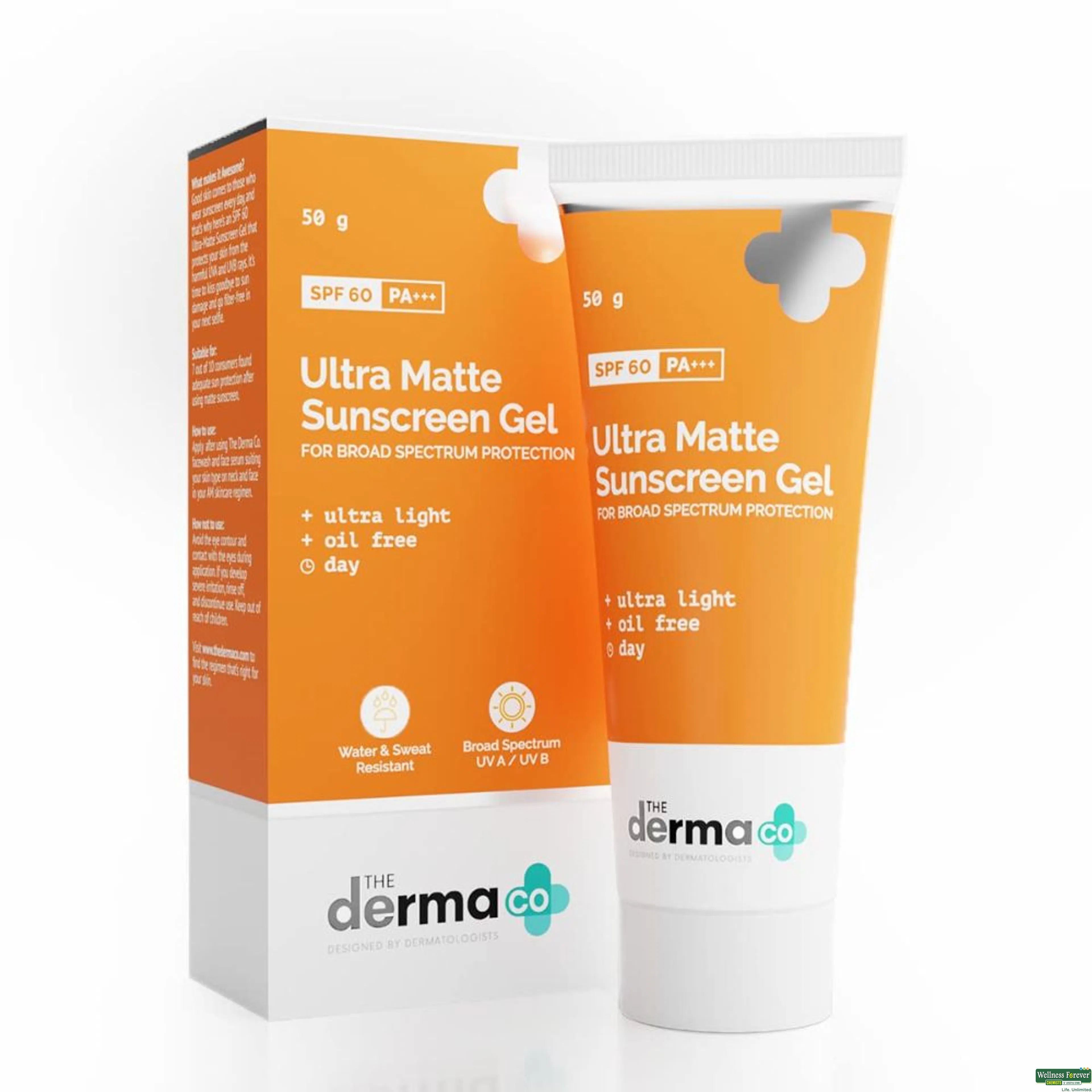 DERMA CO F/GEL ULTRA MATTE SUNSCREEN 50GM-image