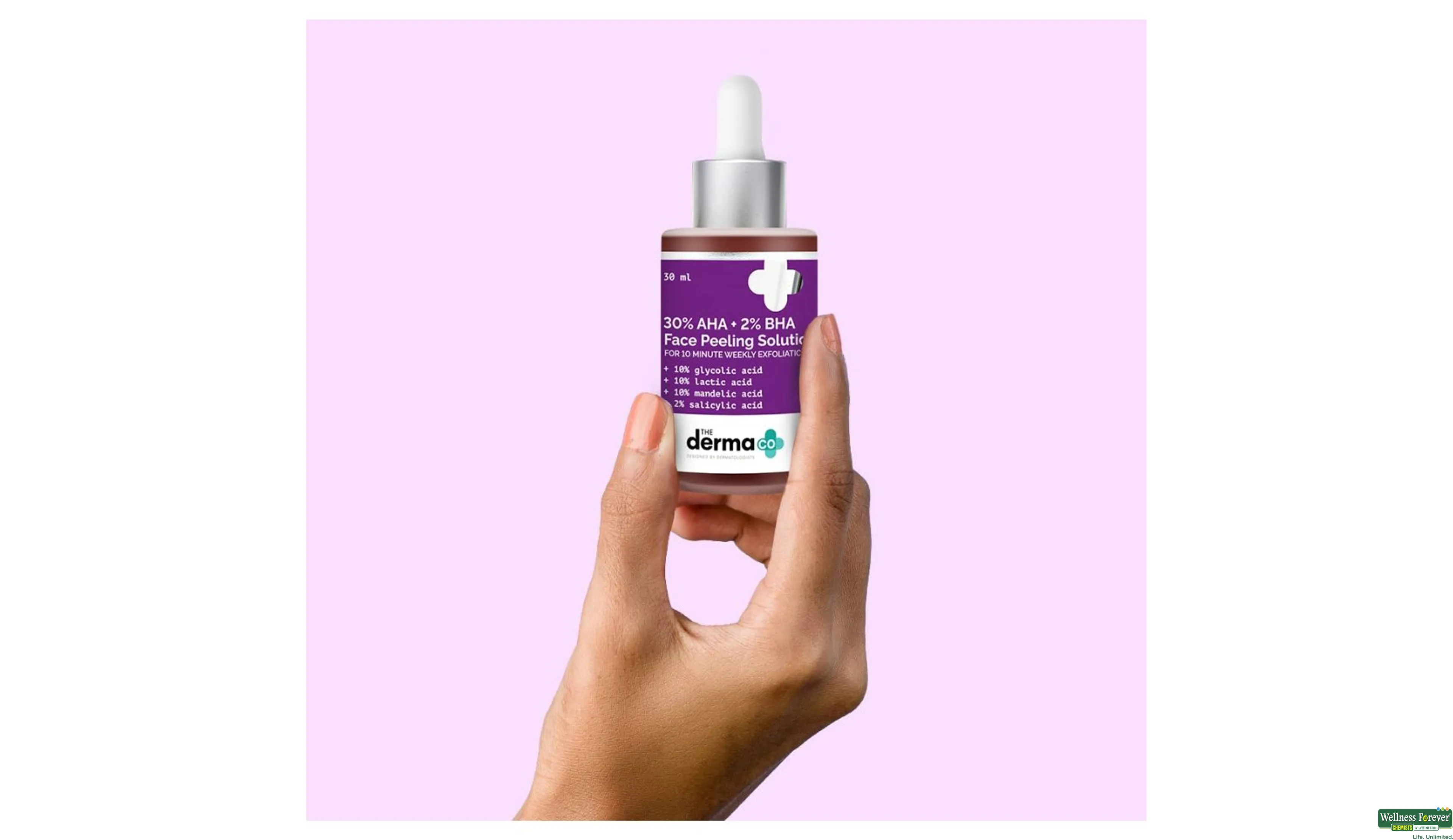 DERMA CO PEELING SOLUTION AHA+BHA 30ML- 2, 30ML, 