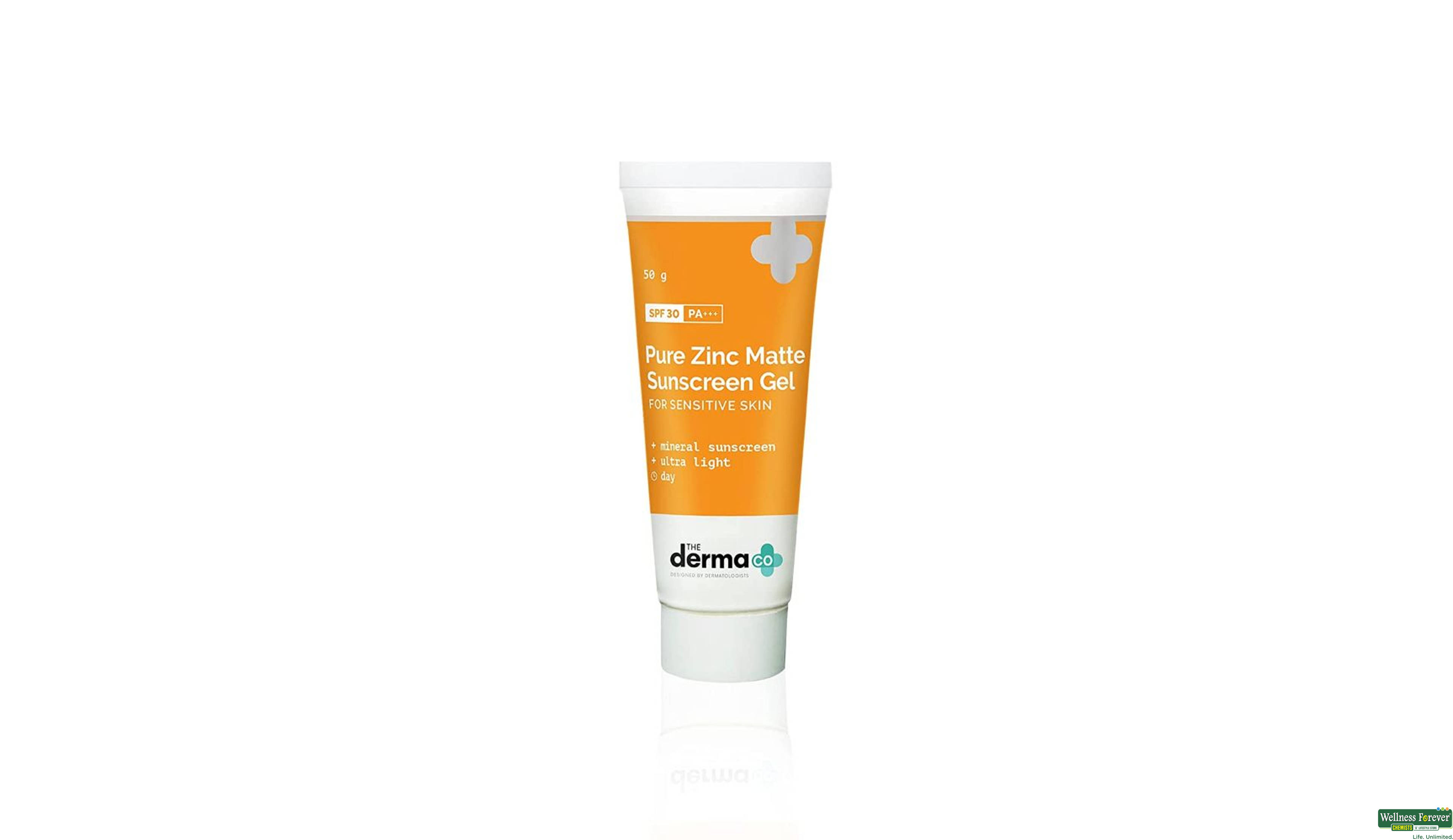 DERMA CO GEL PURE ZINC MATTE 50GM- 1, 50GM, 