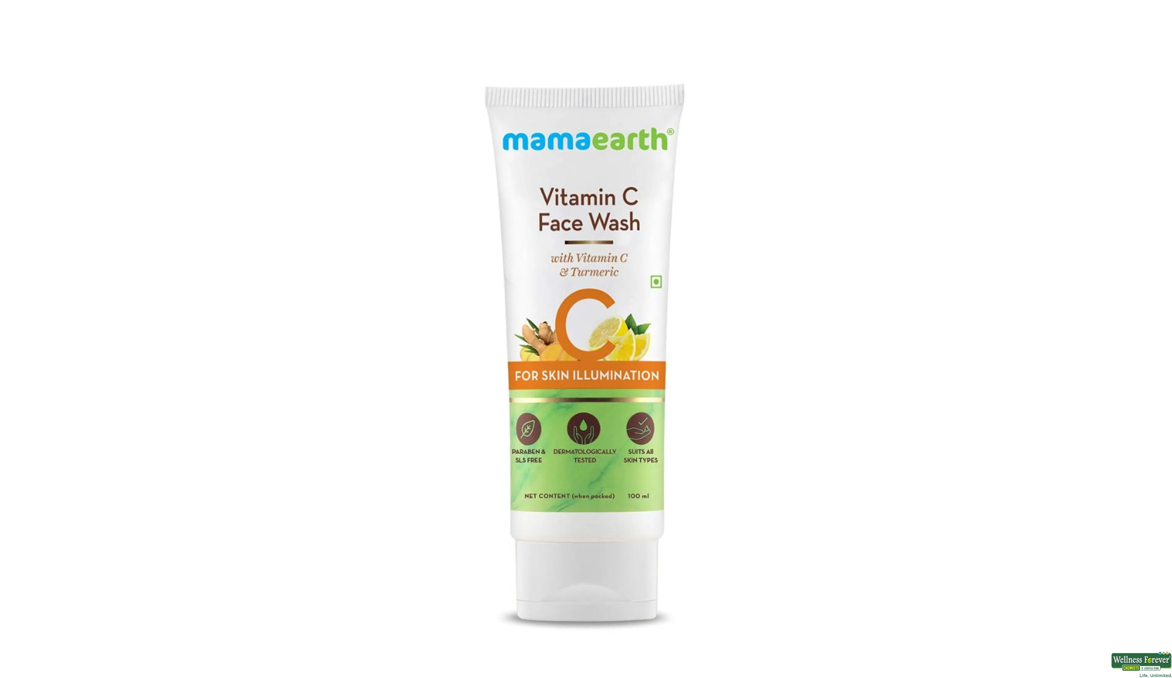 MAMAEARTH F/WASH VIT C 100ML- 1, 100ML, 