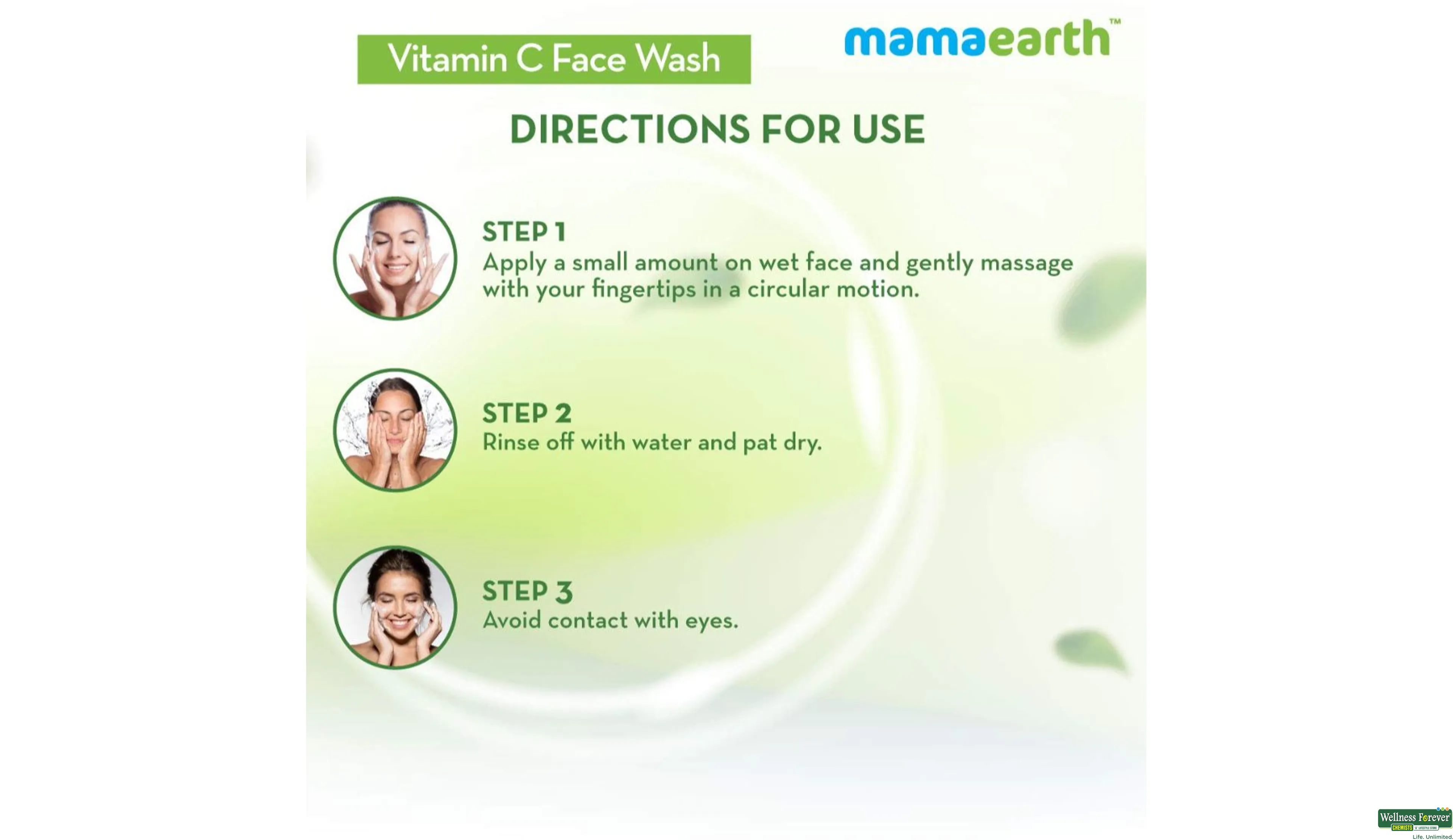 MAMAEARTH F/WASH VIT C 100ML- 6, 100ML, 