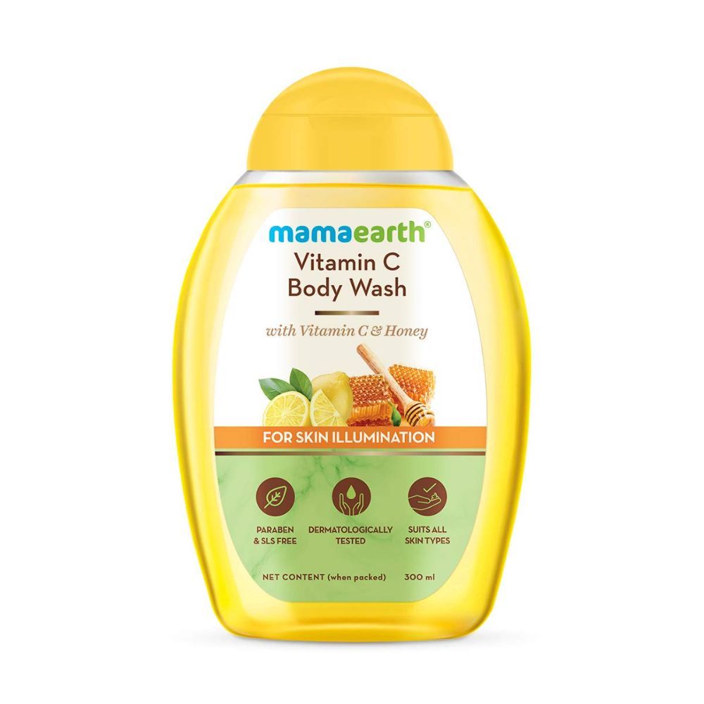 Buy Mamaearth Vitamin C Body Wash, 300 ml Online at Best Prices