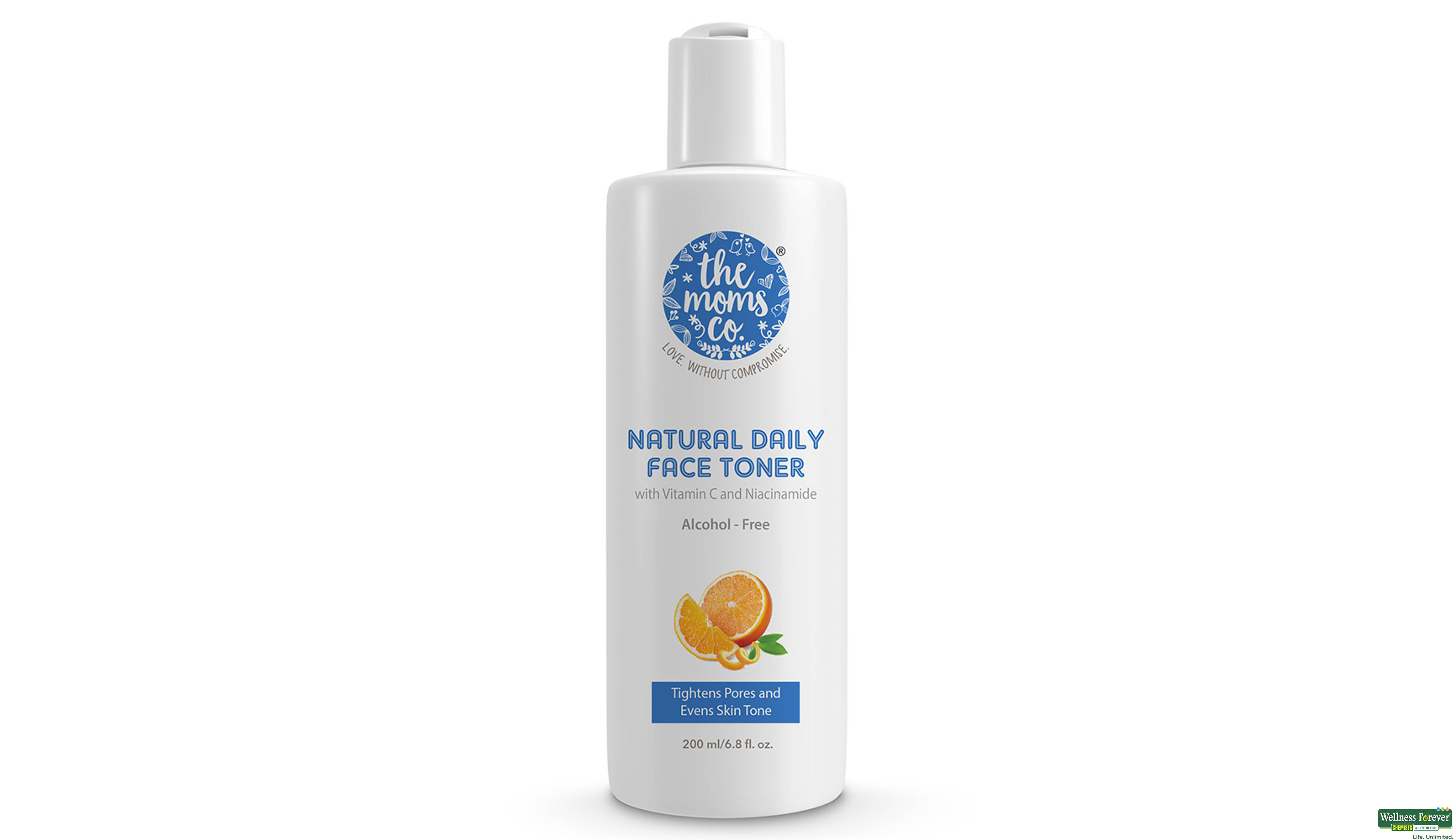 THE MOMS F/TONER NATURAL 200ML- 1, 200ML, null