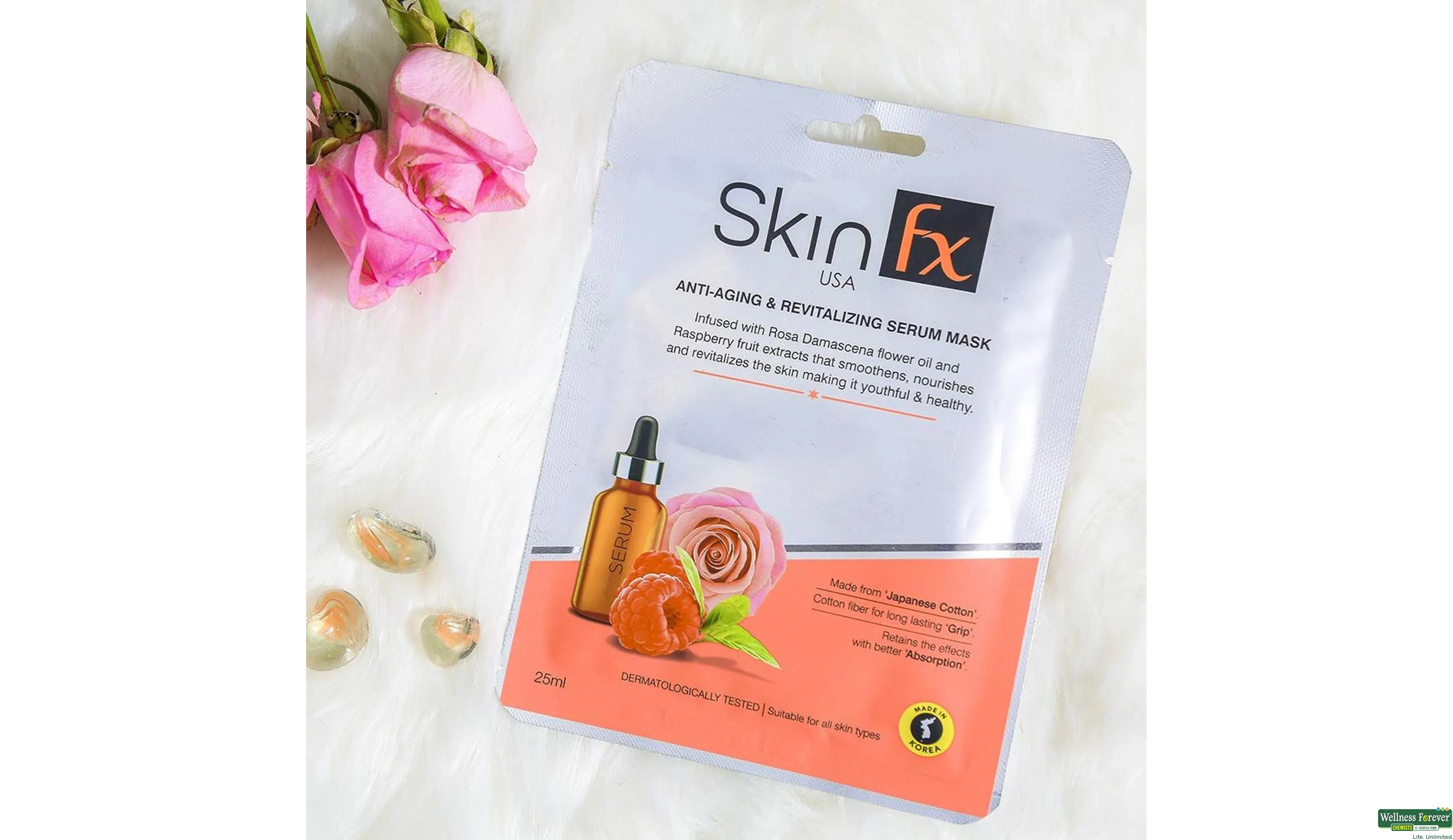 SKIN FX F/MASK ANTI AGING REVITALIZING 1PC- 3, 1PC, 