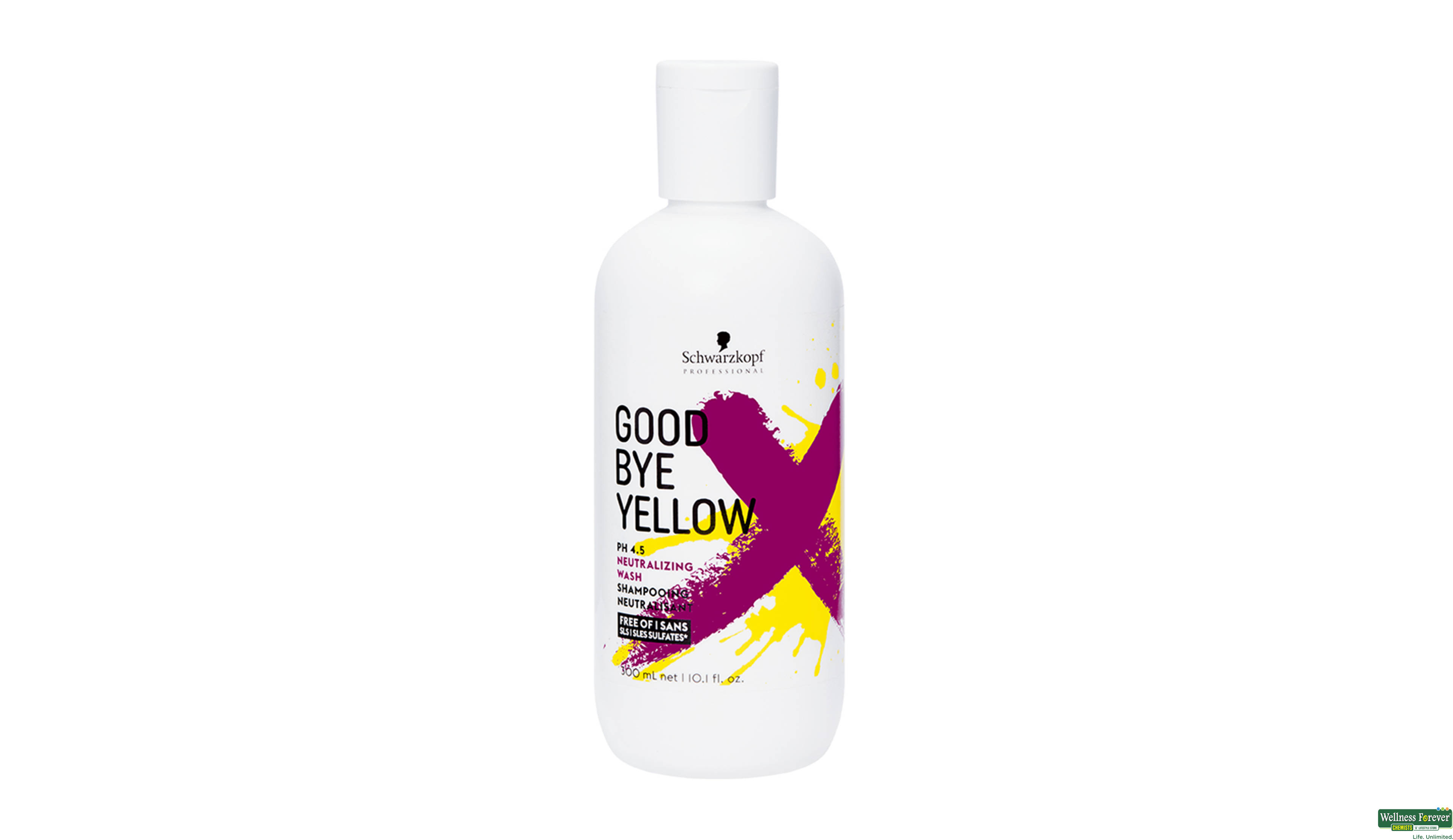 SCHWARZKOPF PROF SHMP GOOD BYE YELLOW 300ML- 1, 300ML, 