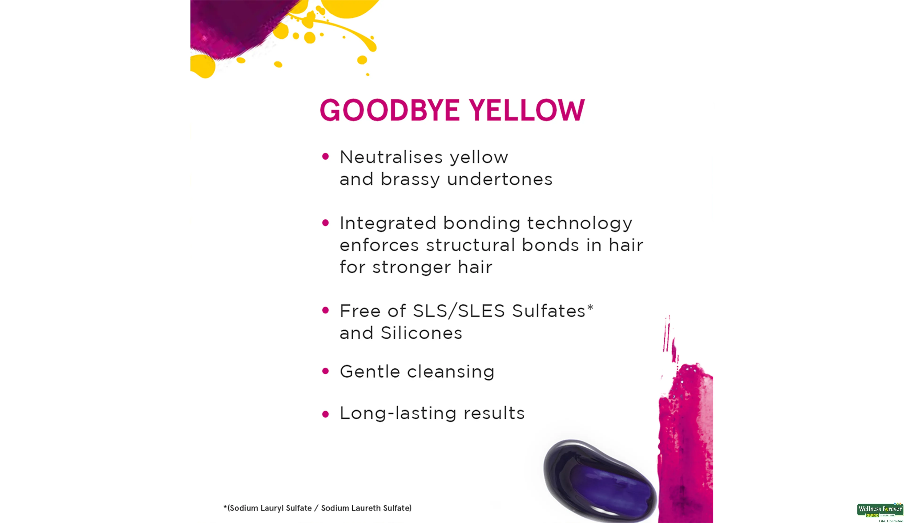 SCHWARZKOPF PROF SHMP GOOD BYE YELLOW 300ML- 5, 300ML, 