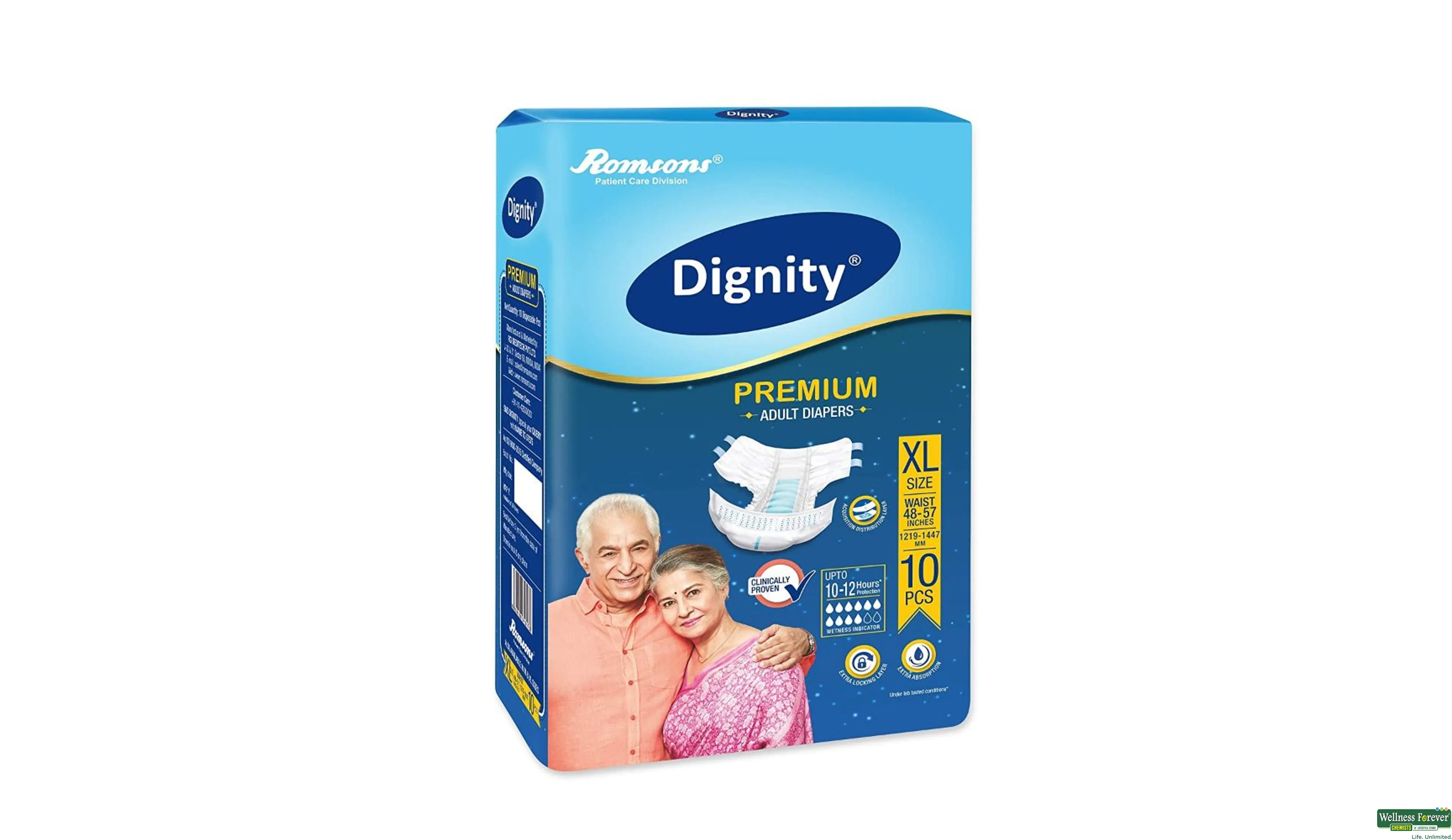 DIGNITY PREMIUM DIAP ADULT XL 10PC- 3, 10PC, 