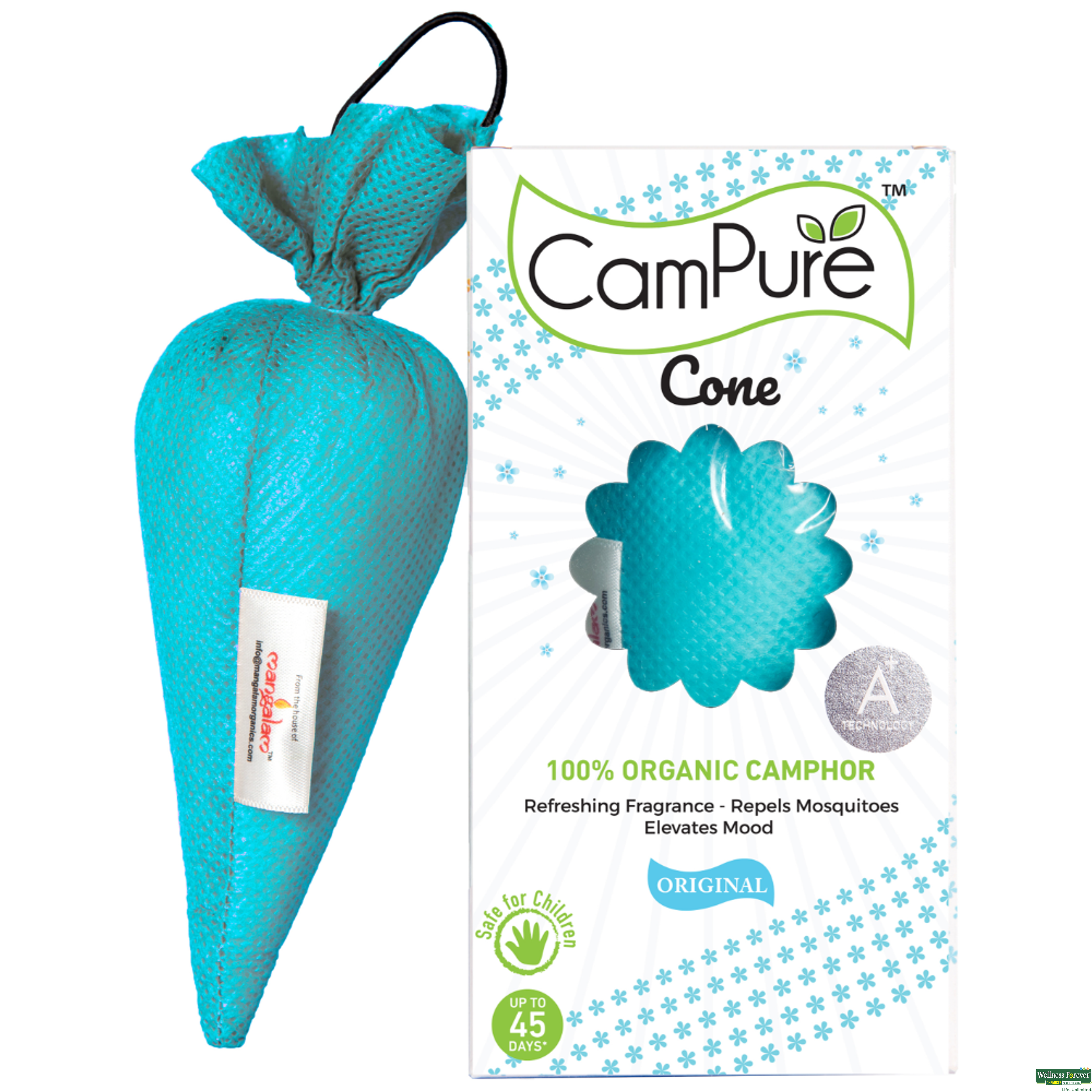 CamPure Original Camphor Cone 60g-image