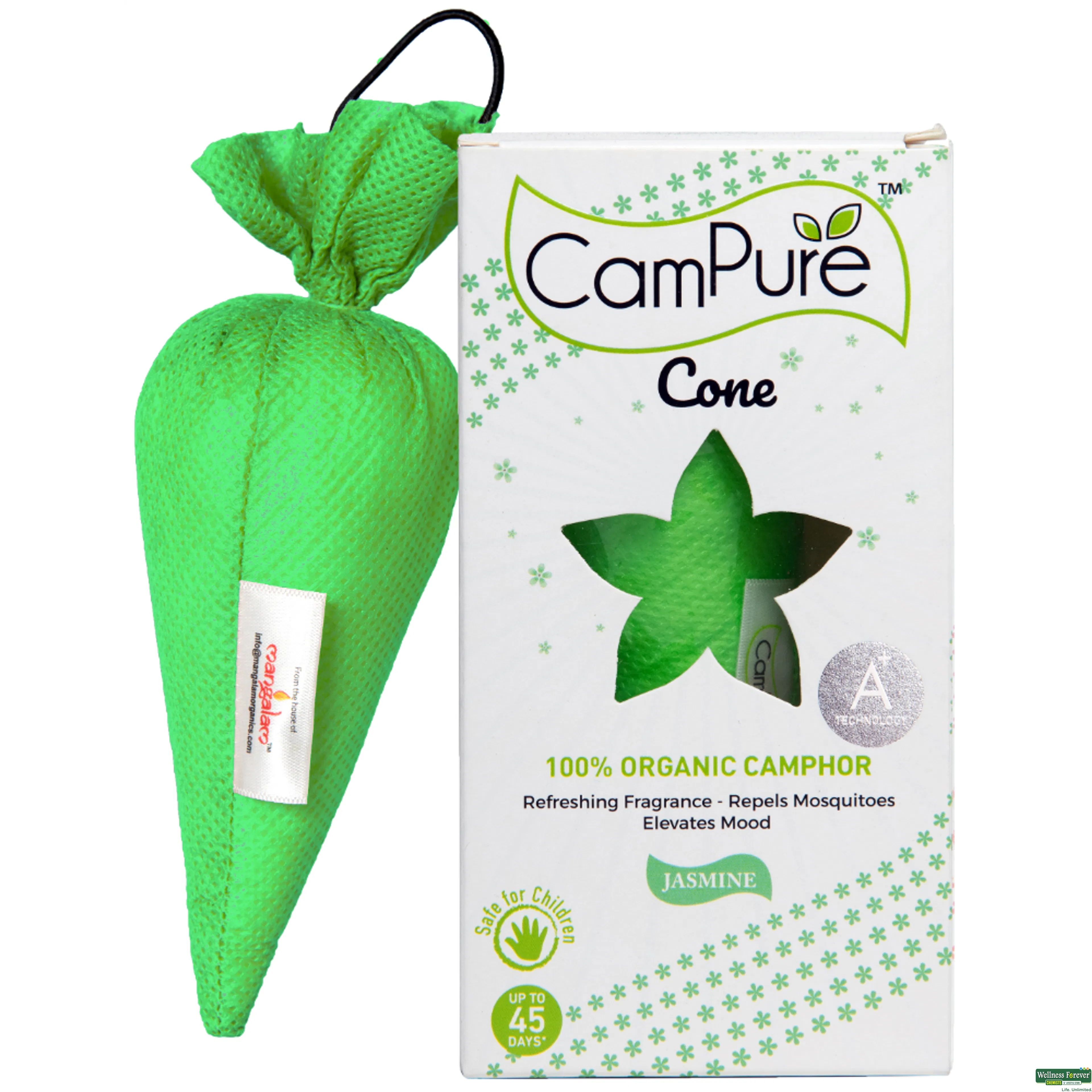 CAMPURE A/FR CONE JASMINE 60GM-image