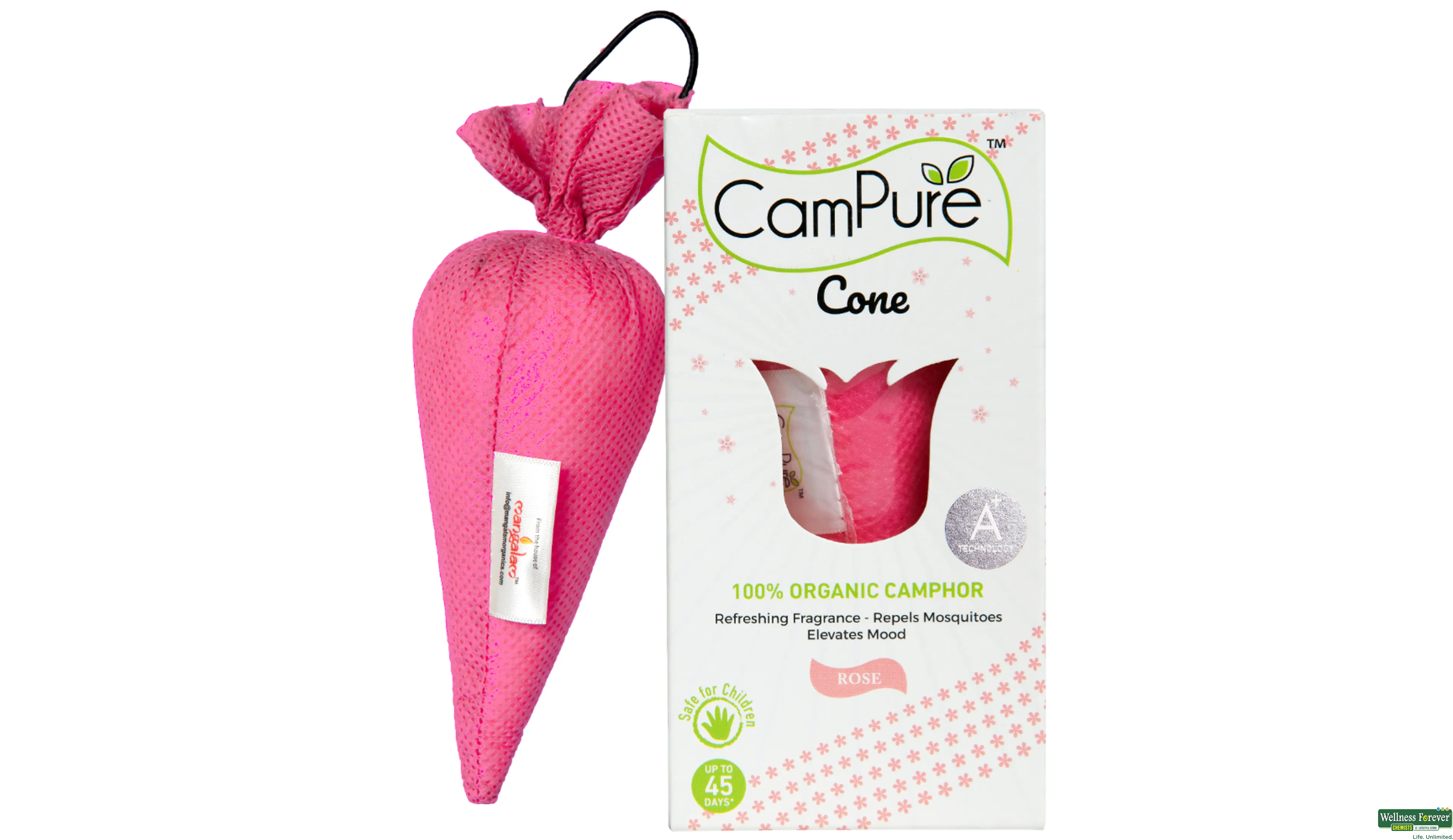 CAMPURE A/FR CONE ROSE 60GM- 1, 60GM, 