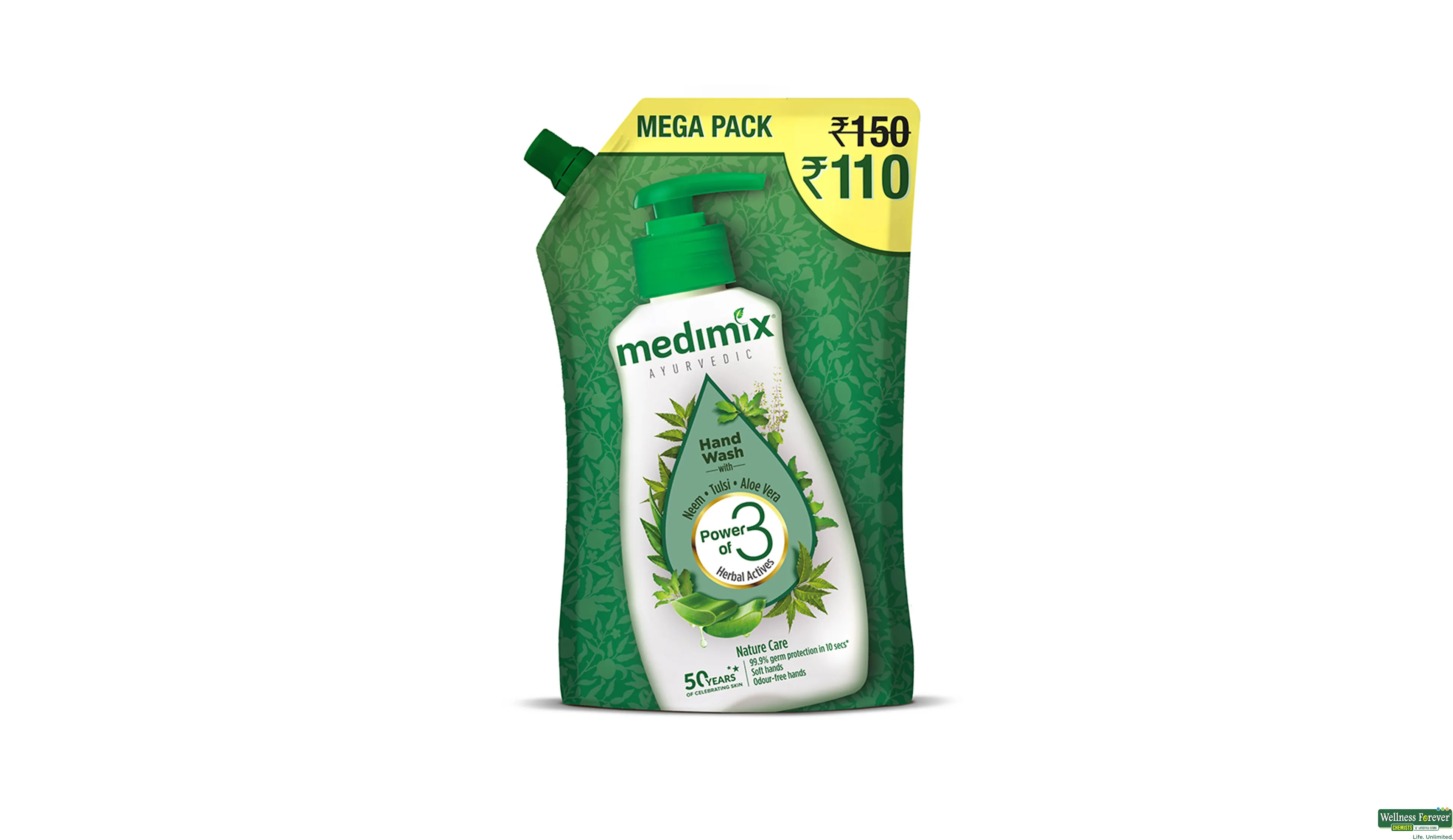 Medimix Ayurvedic Nature Soft with Neem, Turmeric, Aloe Vera - Hand Wash  Bottle (Pack of 3), 570 ml : Amazon.in: Beauty