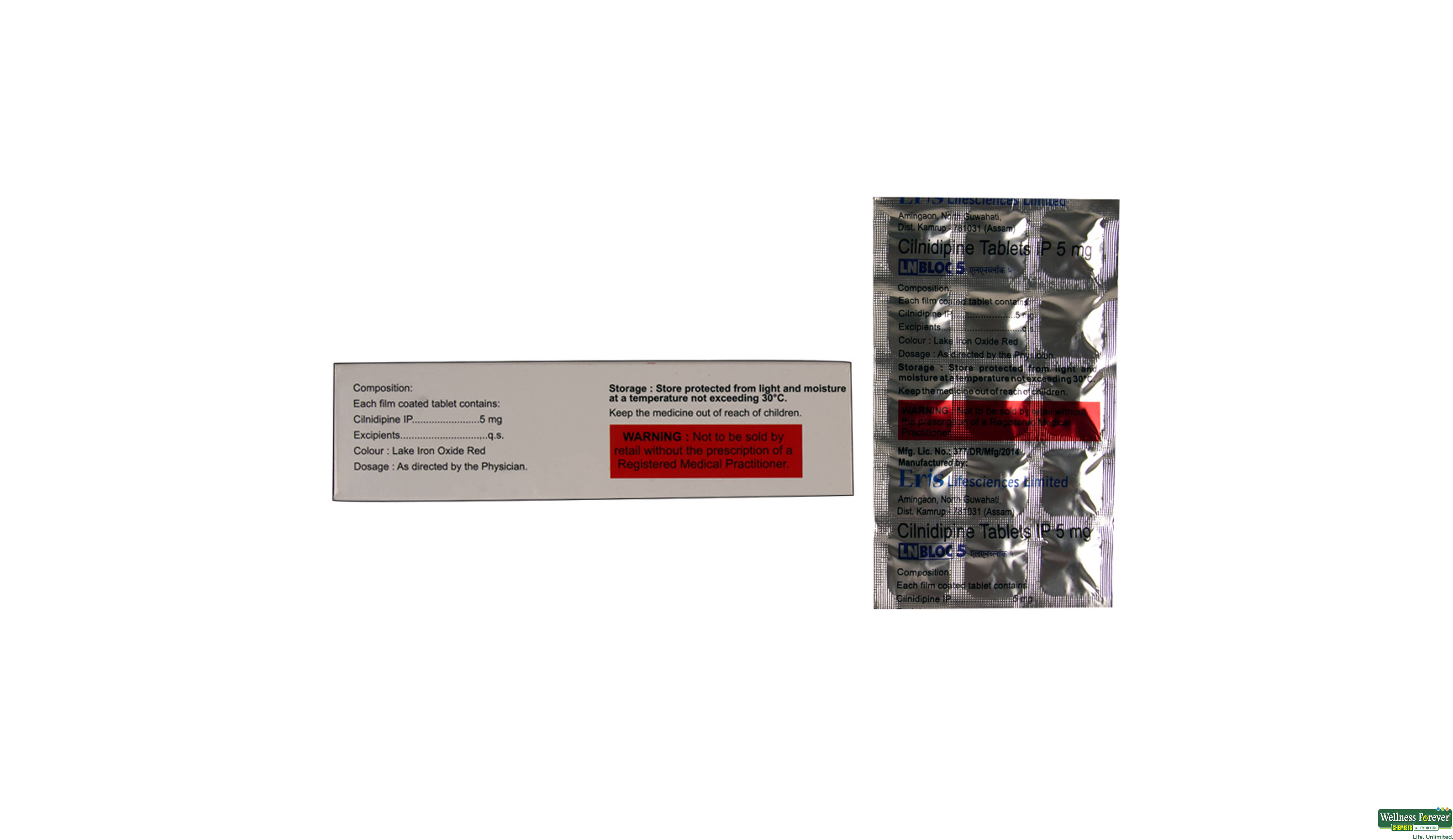 LNBLOC 5MG 15TAB- 2, 15TAB, 