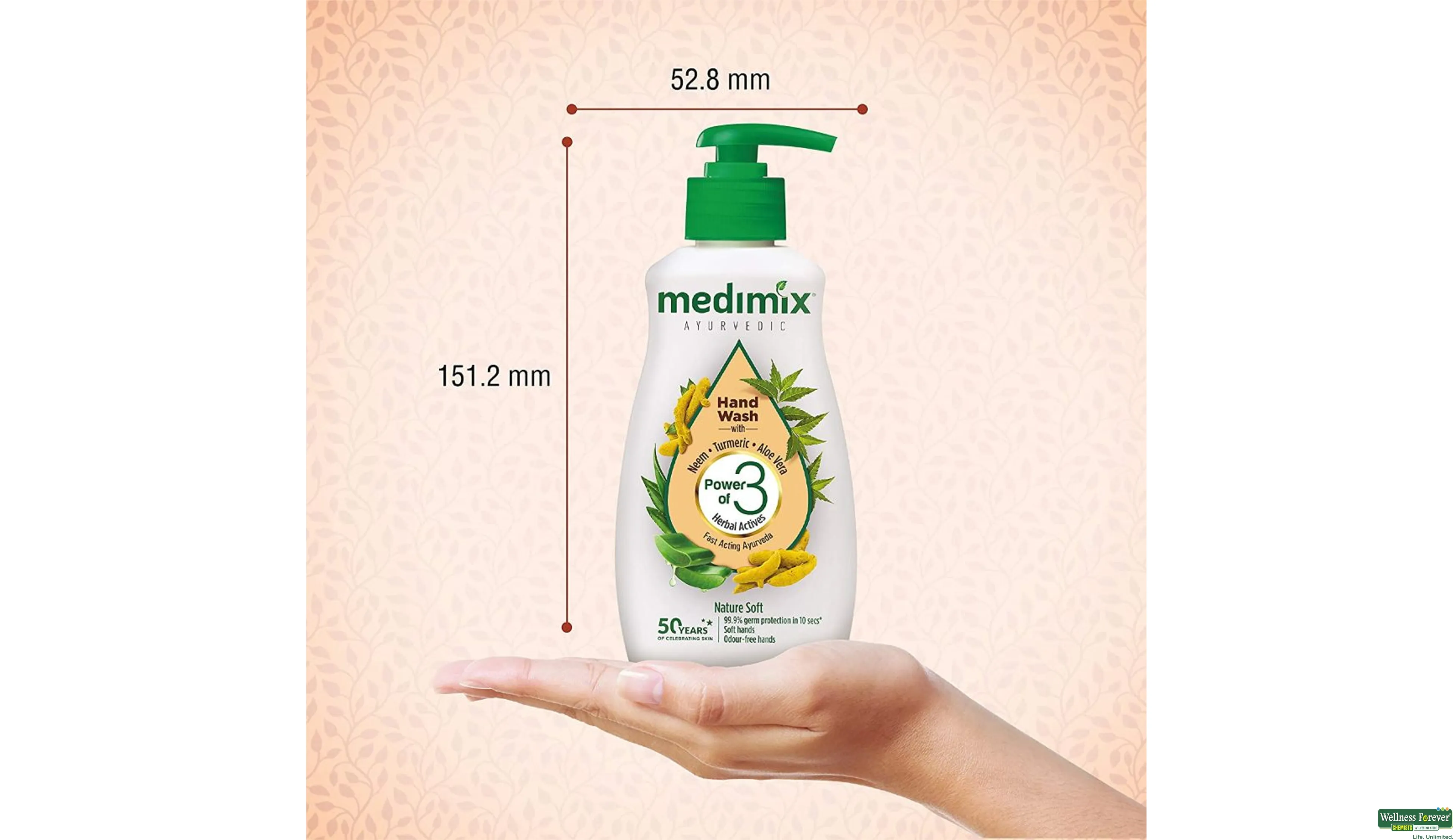 Medimix Handwash - Herbal, 250ml Bottle : Amazon.in