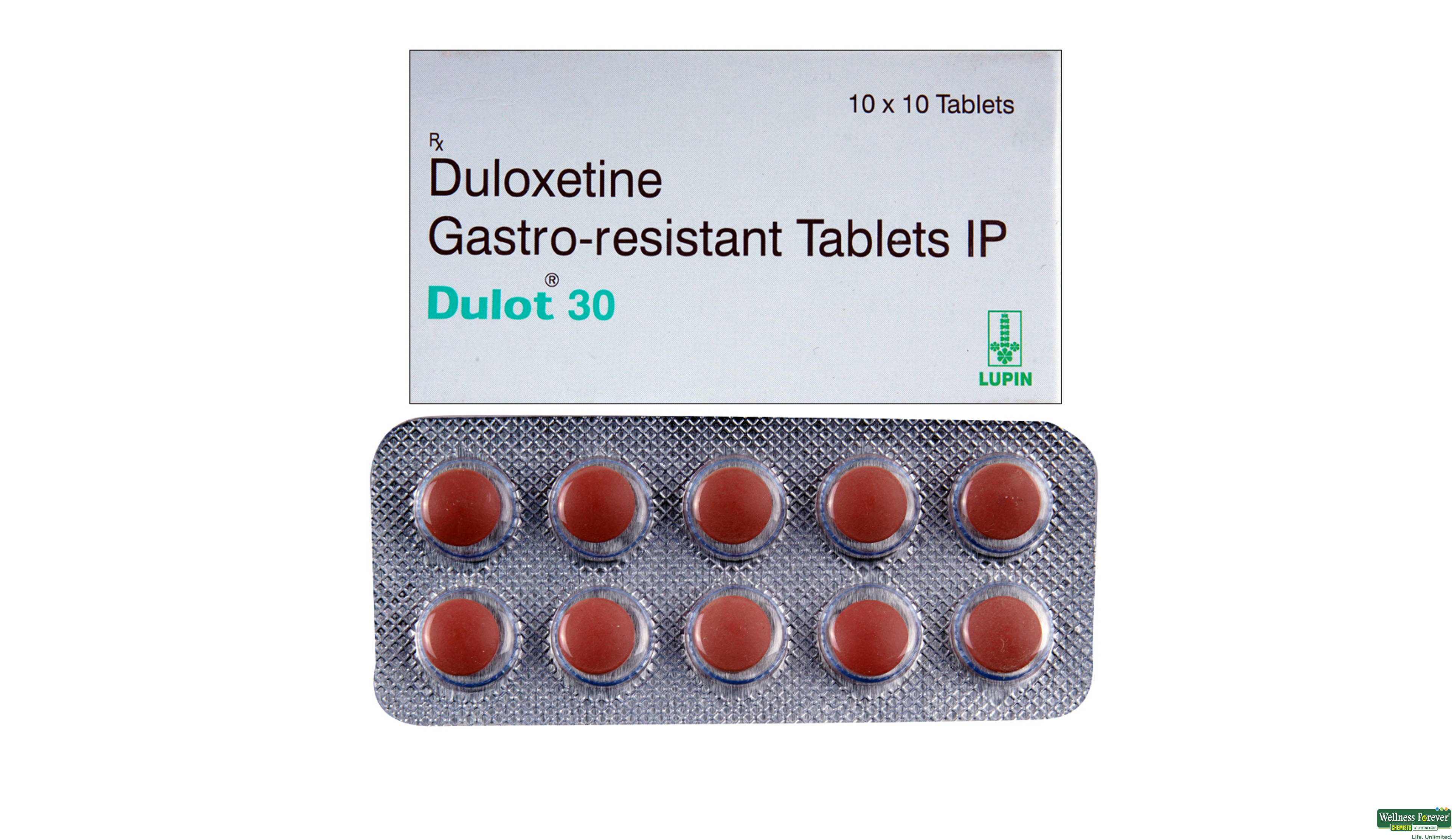 DULOT 30MG 10TAB- 1, 10TAB, 