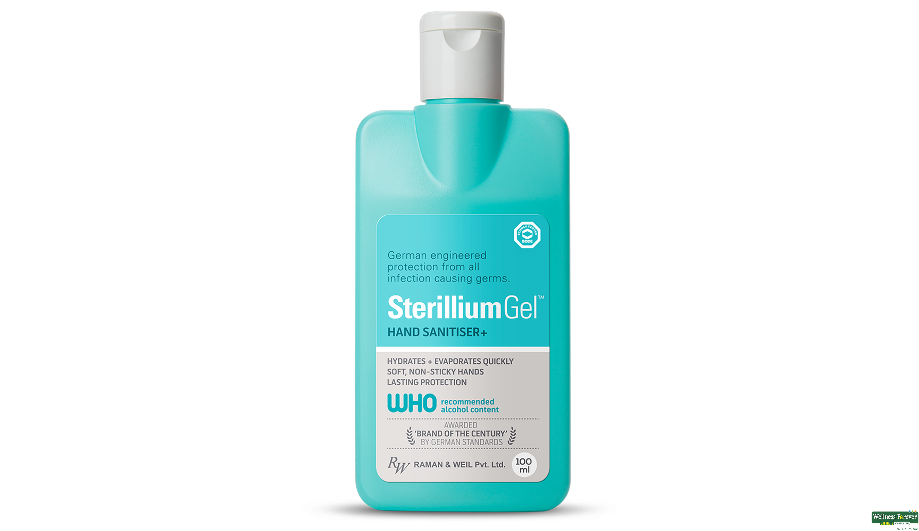 STERILLIUM GEL SANITISER 100ML- 1, 100ML, 