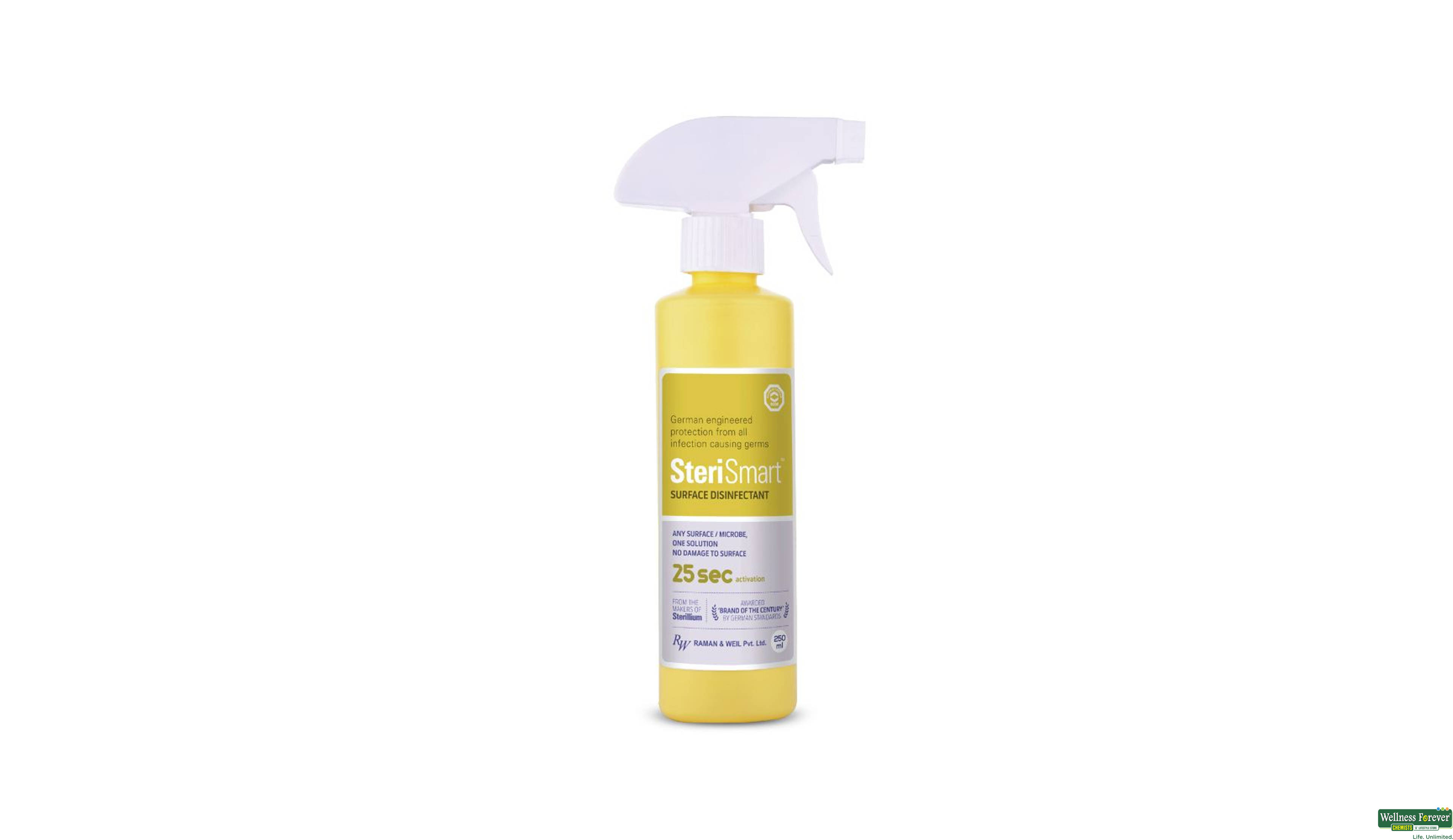 STERISMART SURFACE DIS SPRAY 250ML- 1, 250ML, 